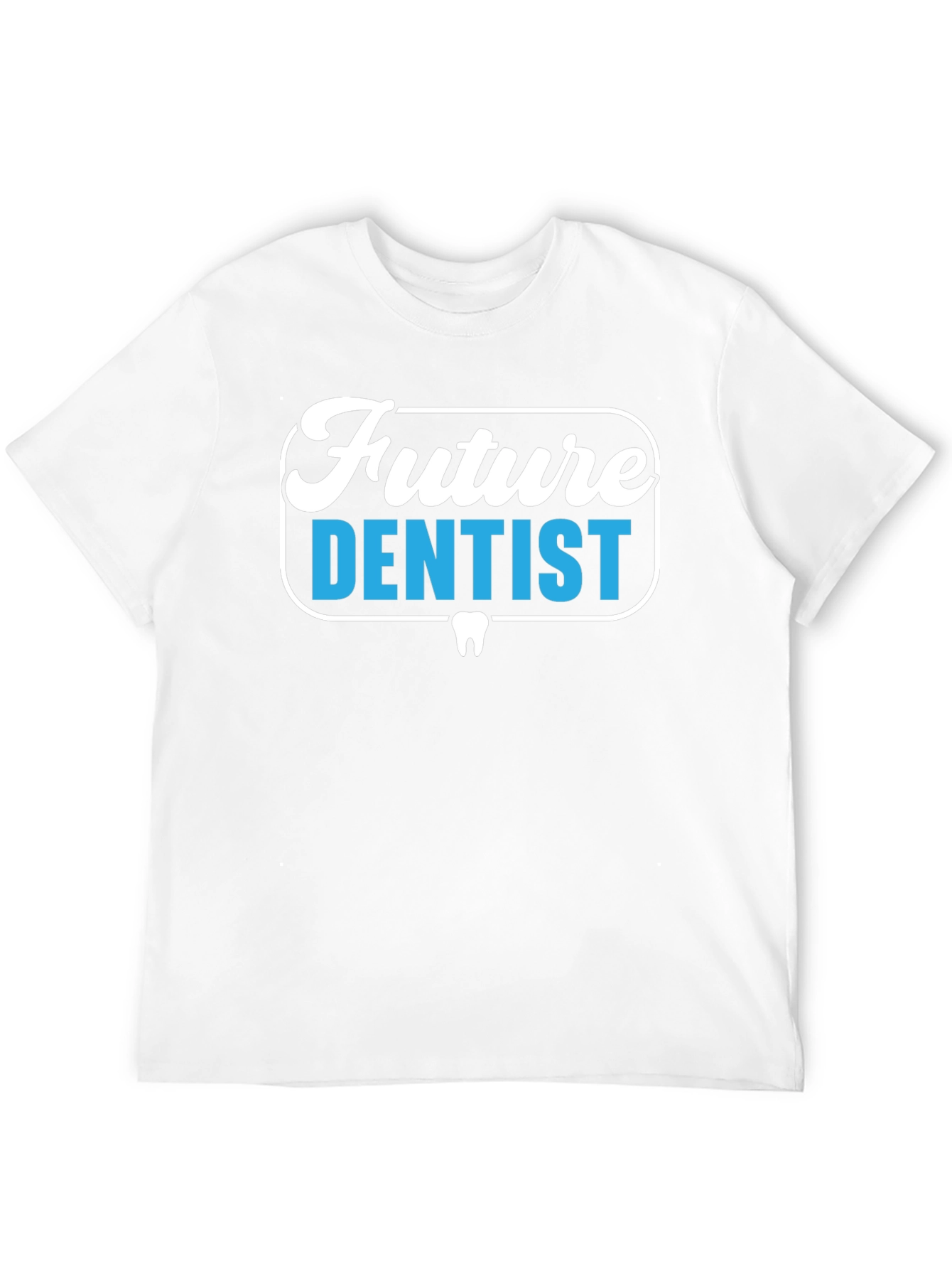 Future Dentist Graphic Tee - Black Cotton T-Shirt