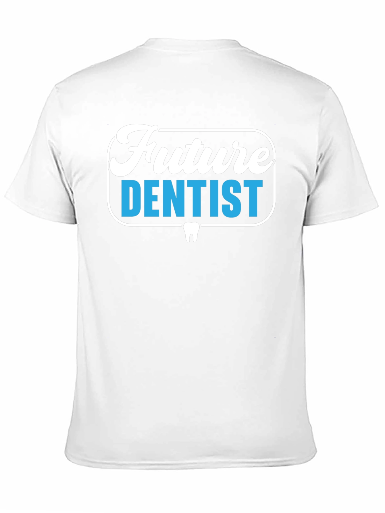 Future Dentist Graphic Tee - Black Cotton T-Shirt