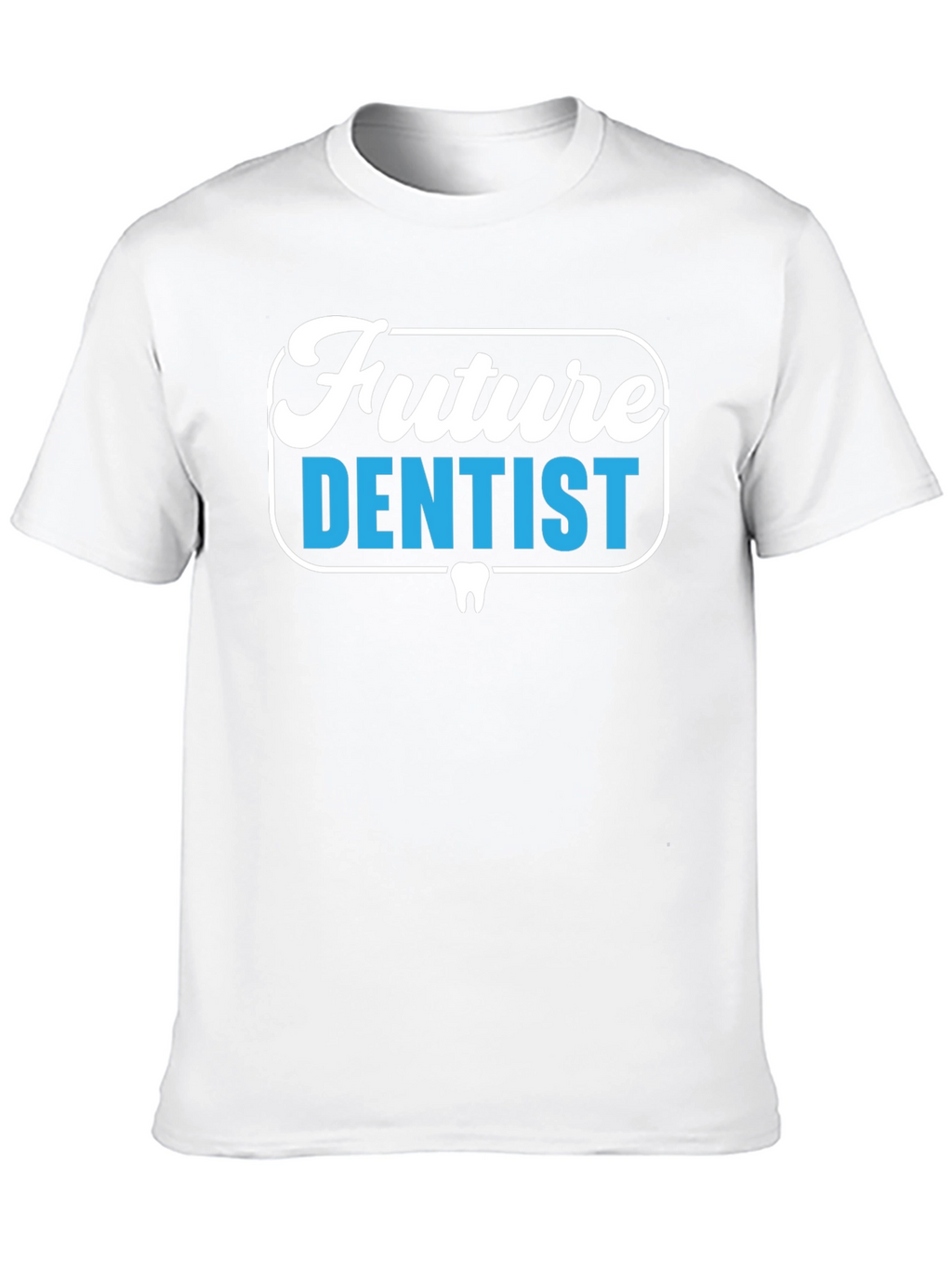 Future Dentist Graphic Tee - Black Cotton T-Shirt