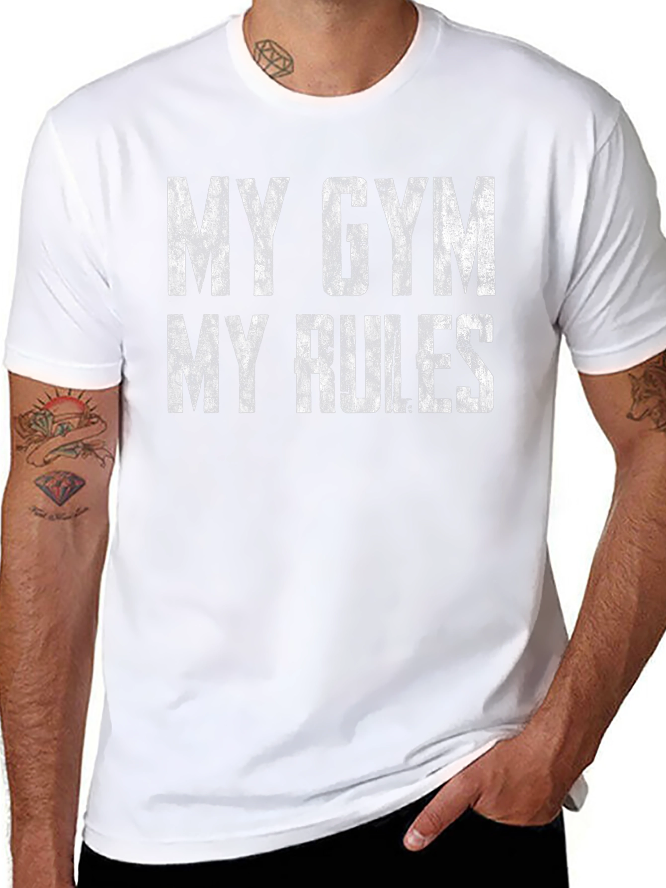 My Gym My Rules Graphic Tee