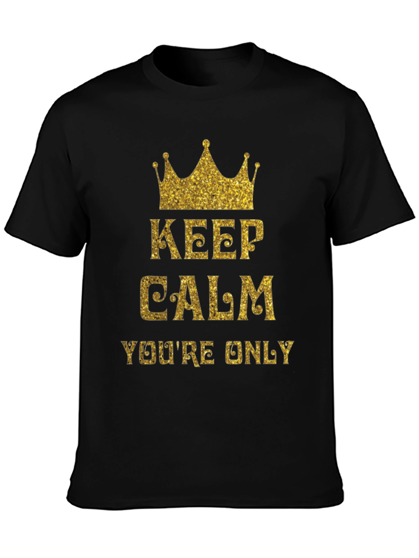 Keep Calm Black T-Shirt