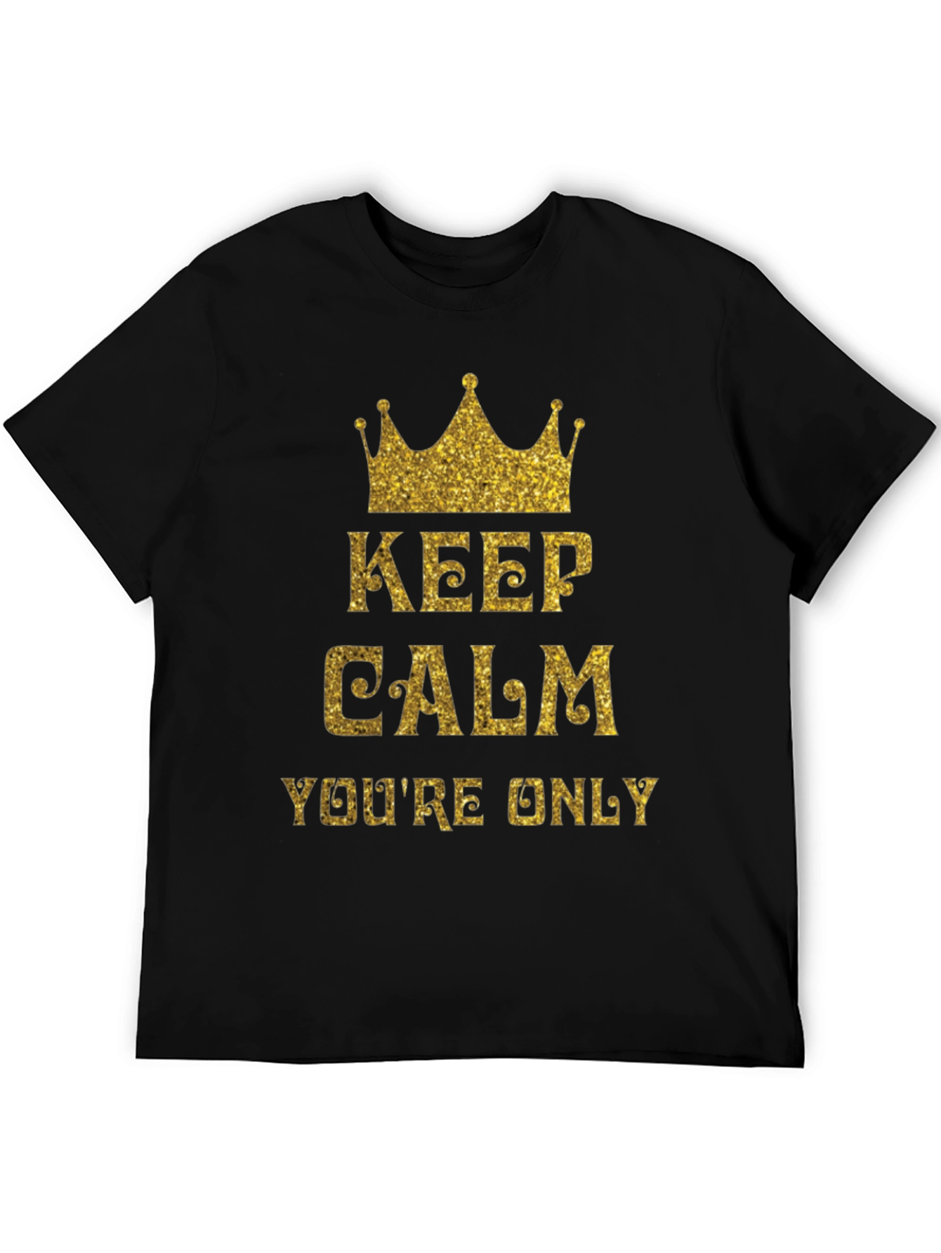 Keep Calm Black T-Shirt