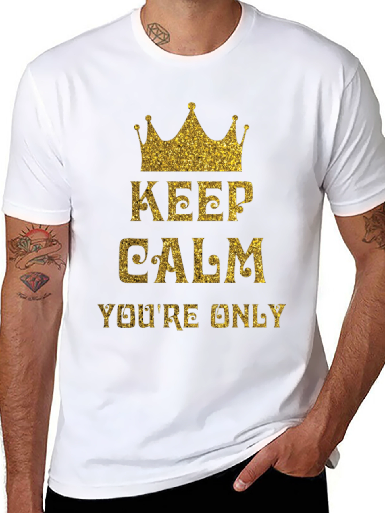 Keep Calm Black T-Shirt
