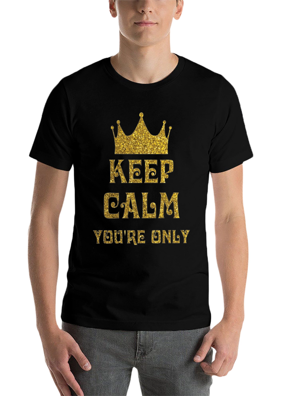 Keep Calm Black T-Shirt