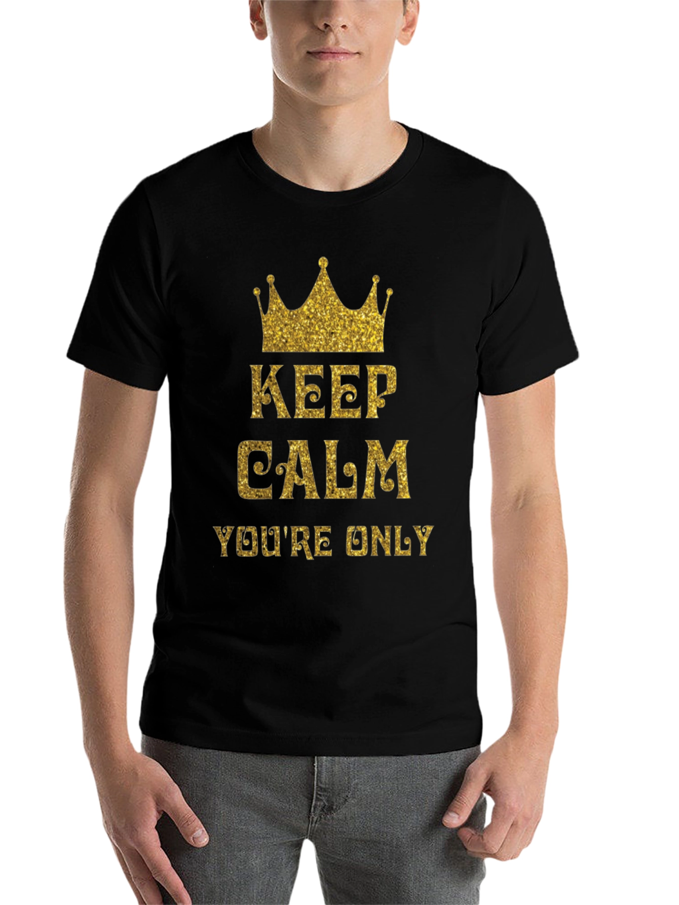 Keep Calm Black T-Shirt