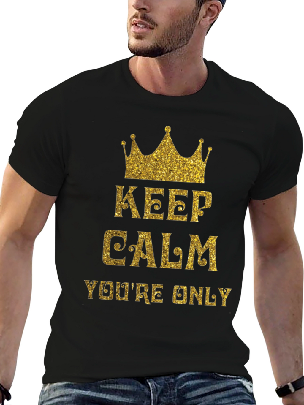 Keep Calm Black T-Shirt