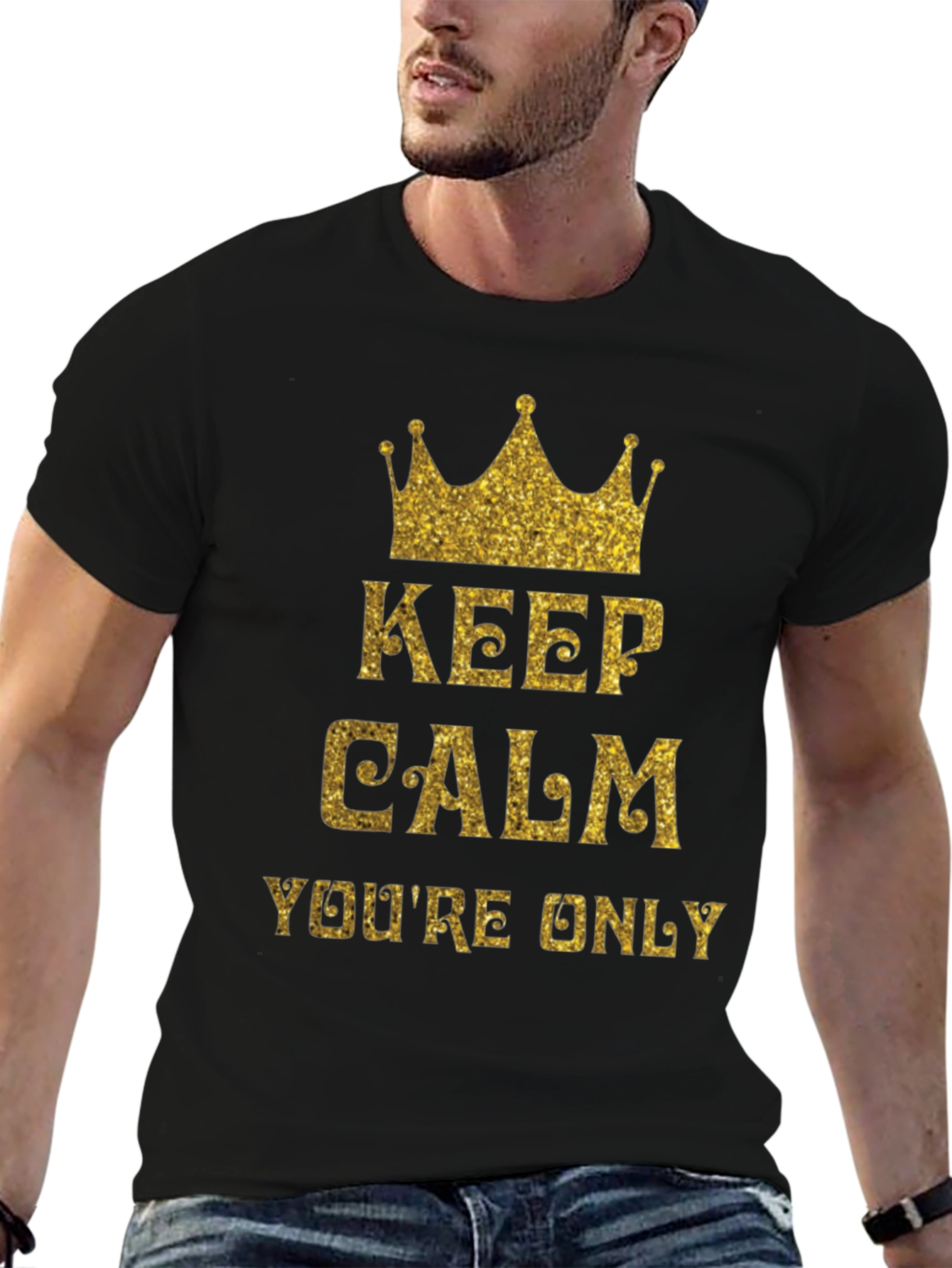 Keep Calm Black T-Shirt