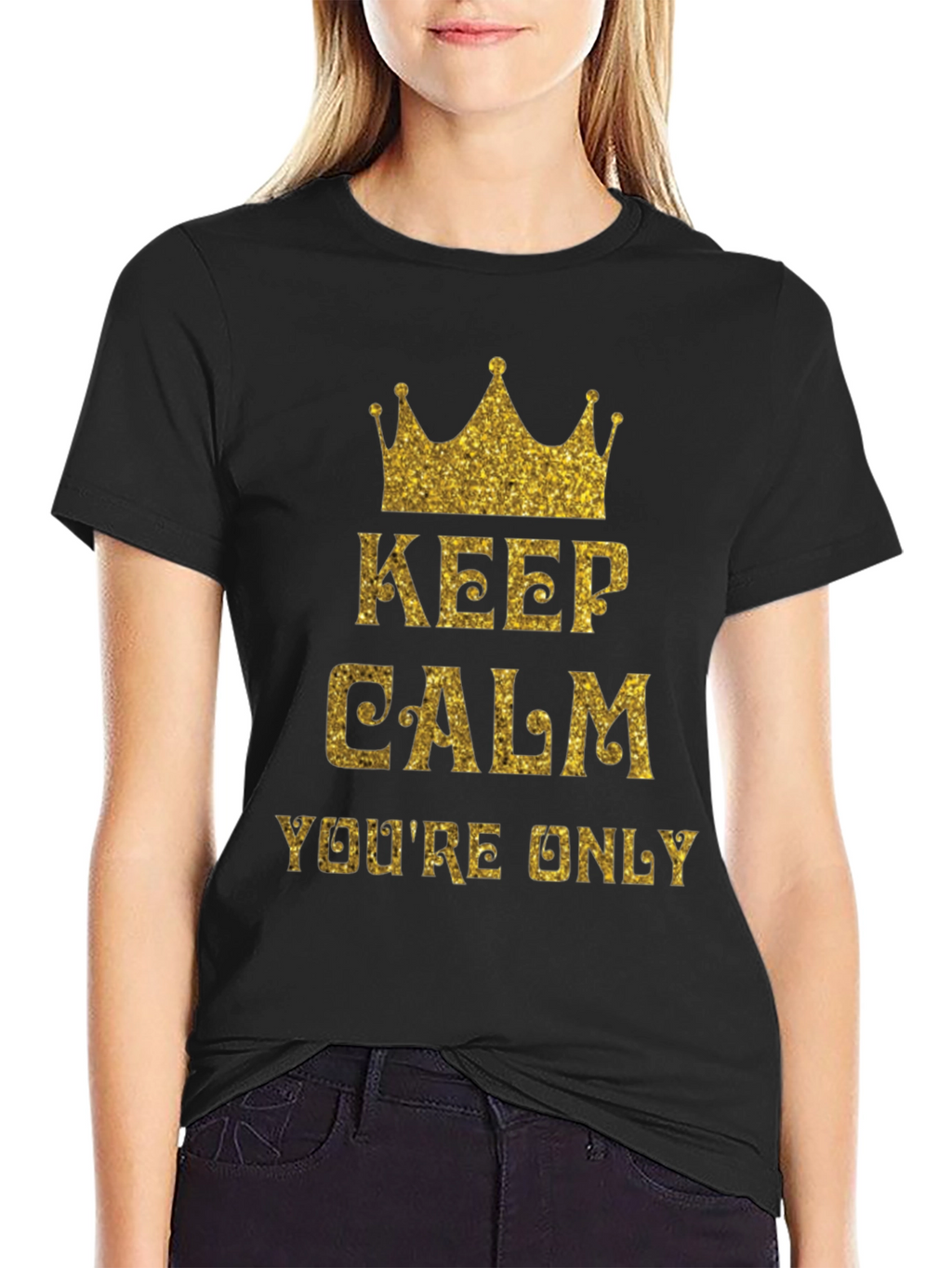 Keep Calm Black T-Shirt