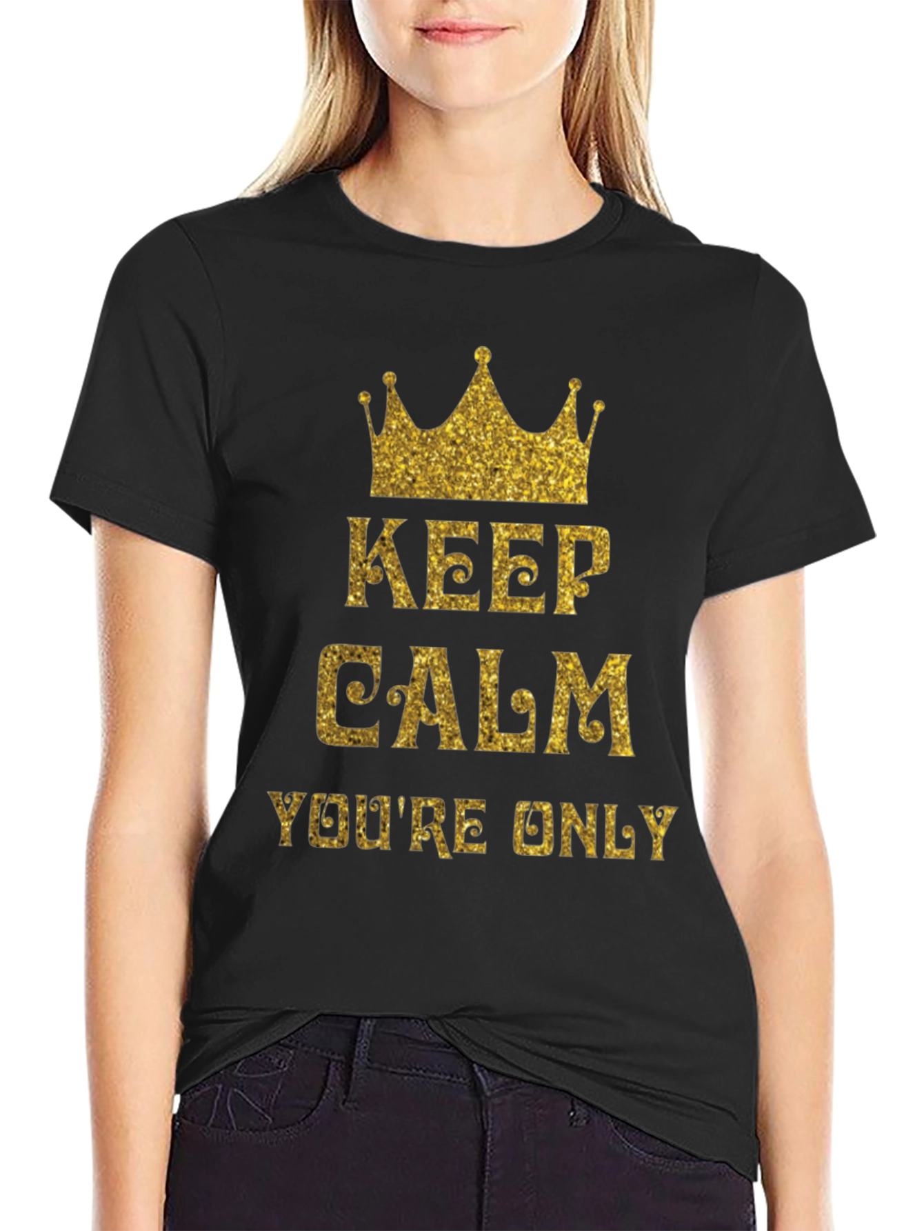 Keep Calm Black T-Shirt