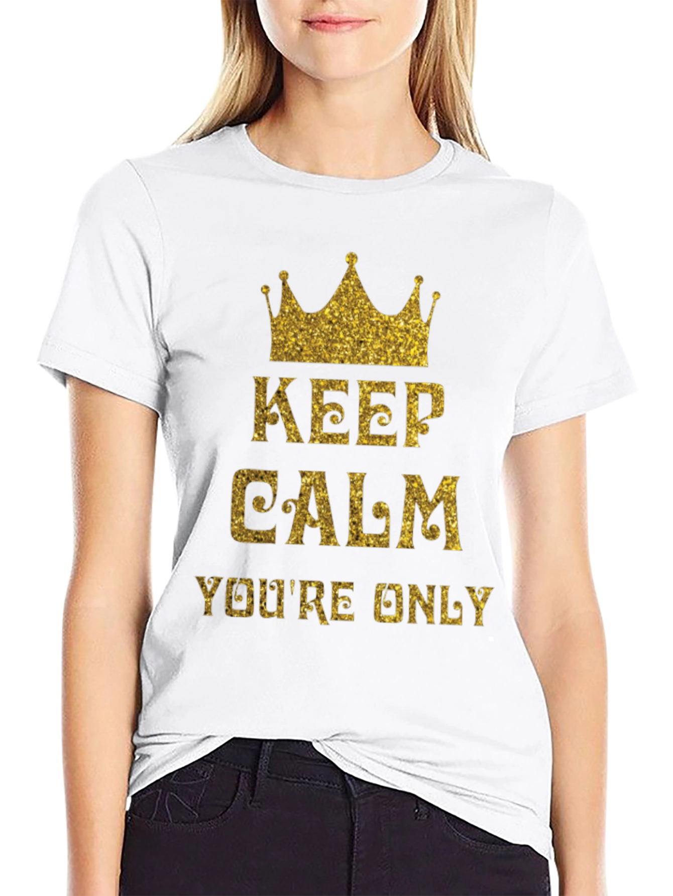 Keep Calm Black T-Shirt