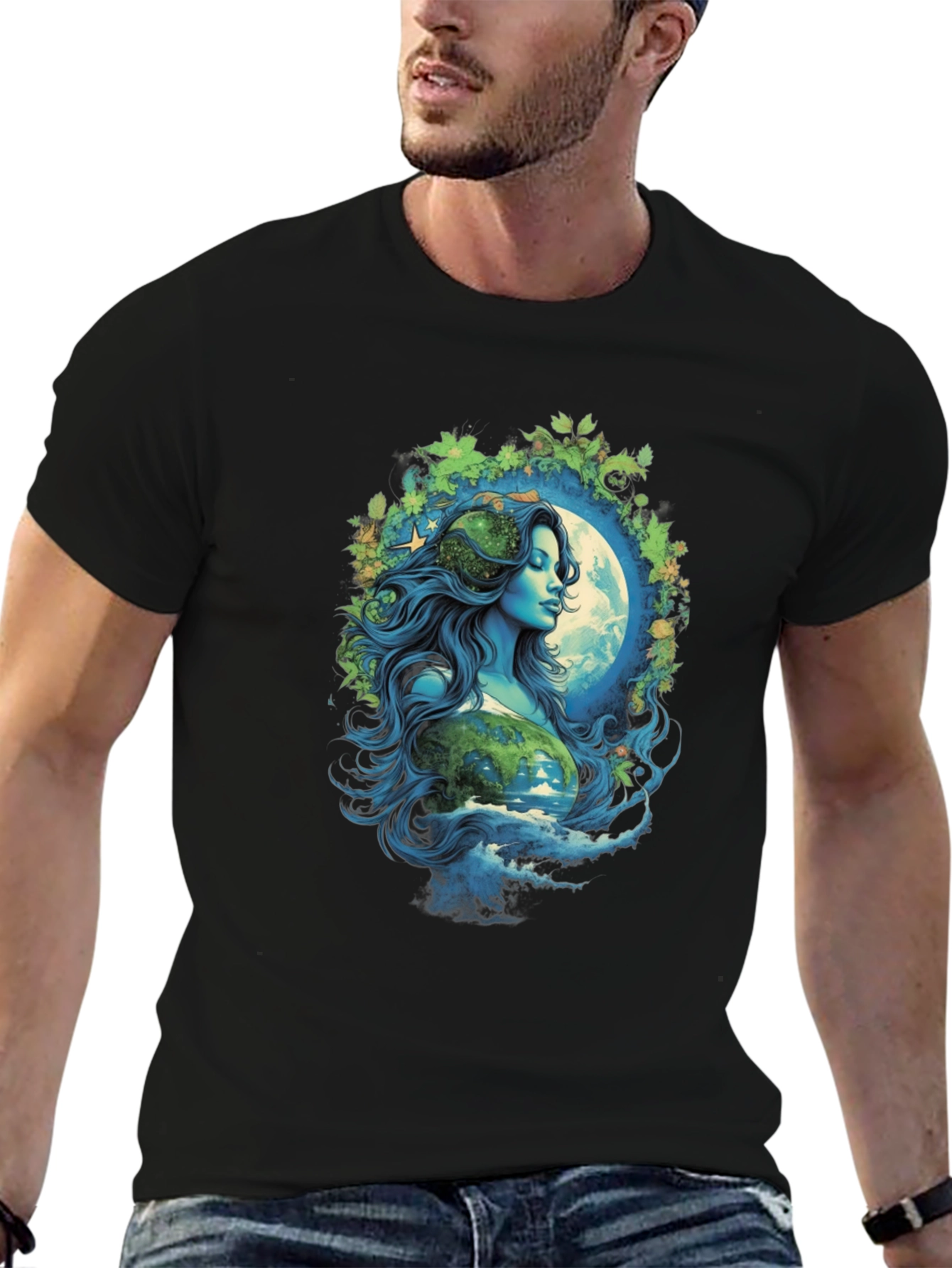 Earth Goddess Graphic T-Shirt