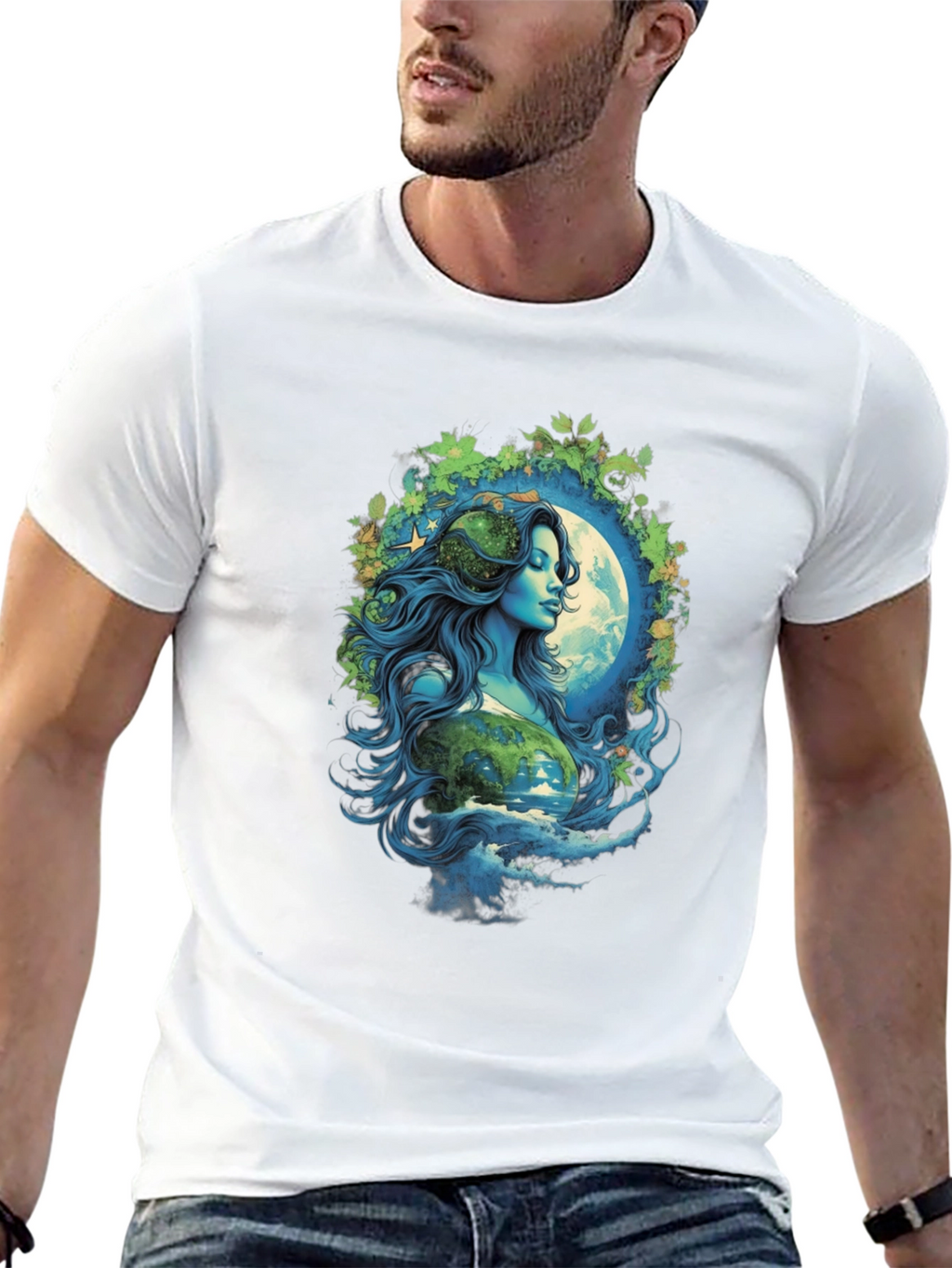 Earth Goddess Graphic T-Shirt