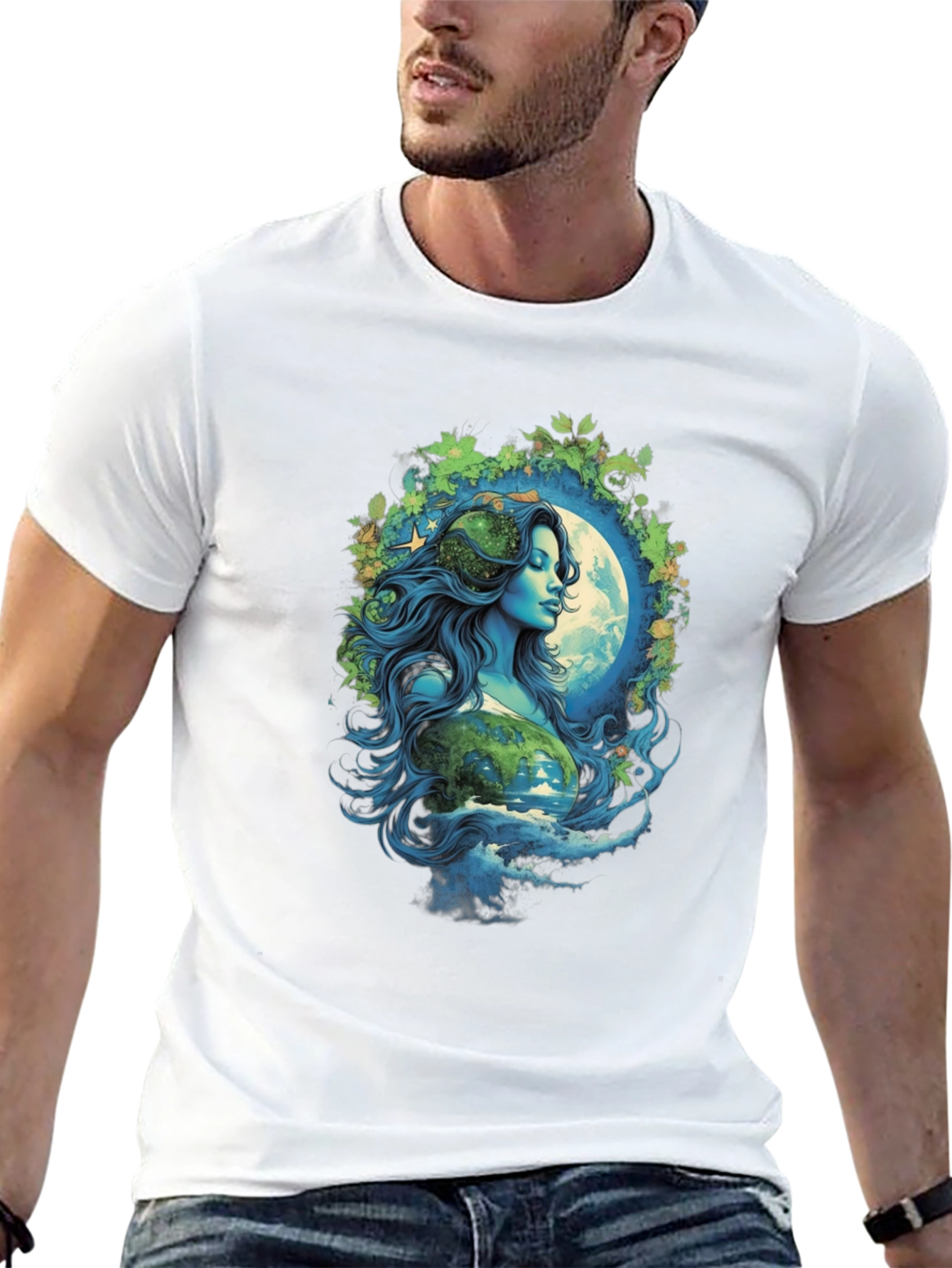 Earth Goddess Graphic T-Shirt