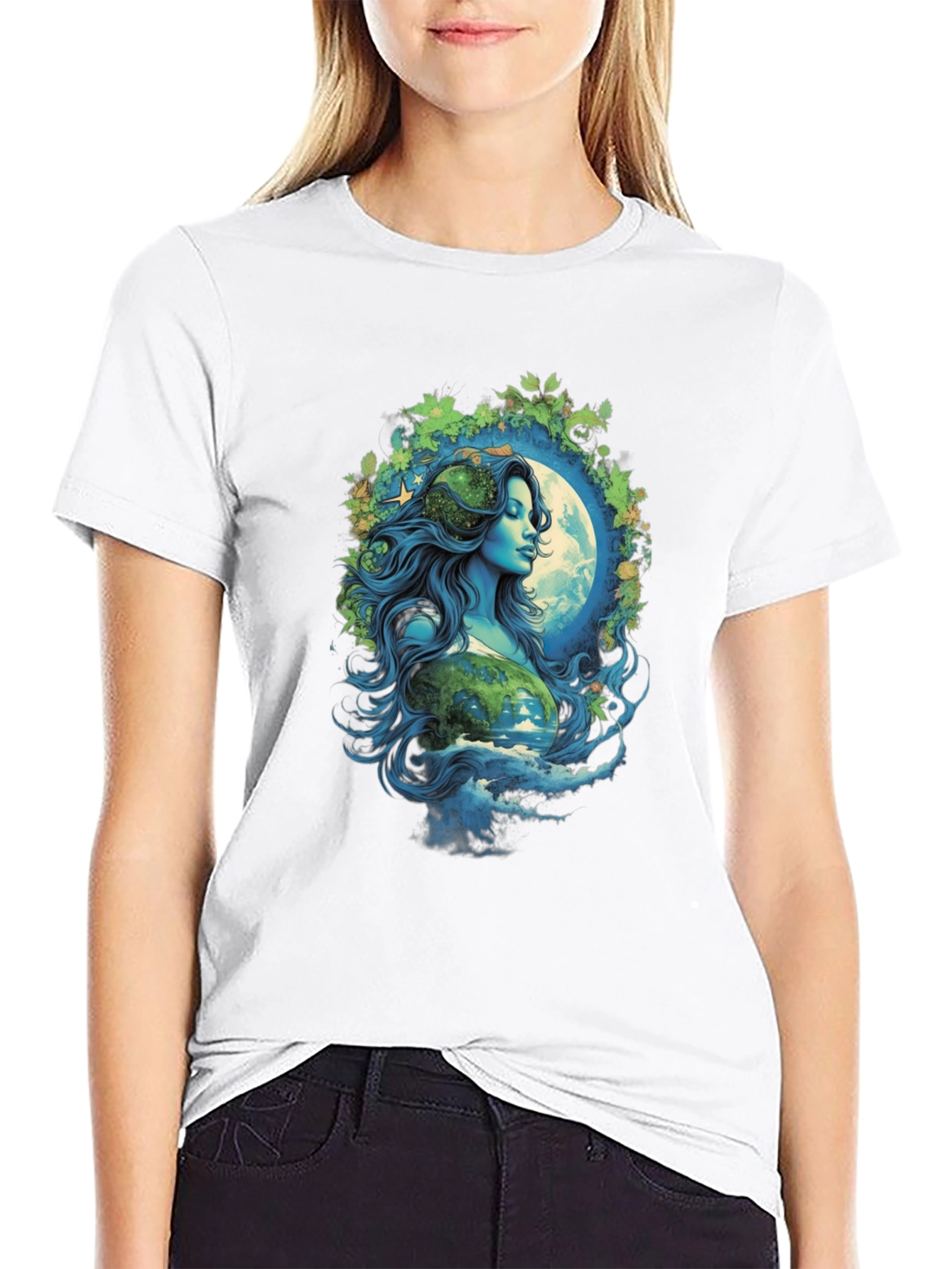 Earth Goddess Graphic T-Shirt