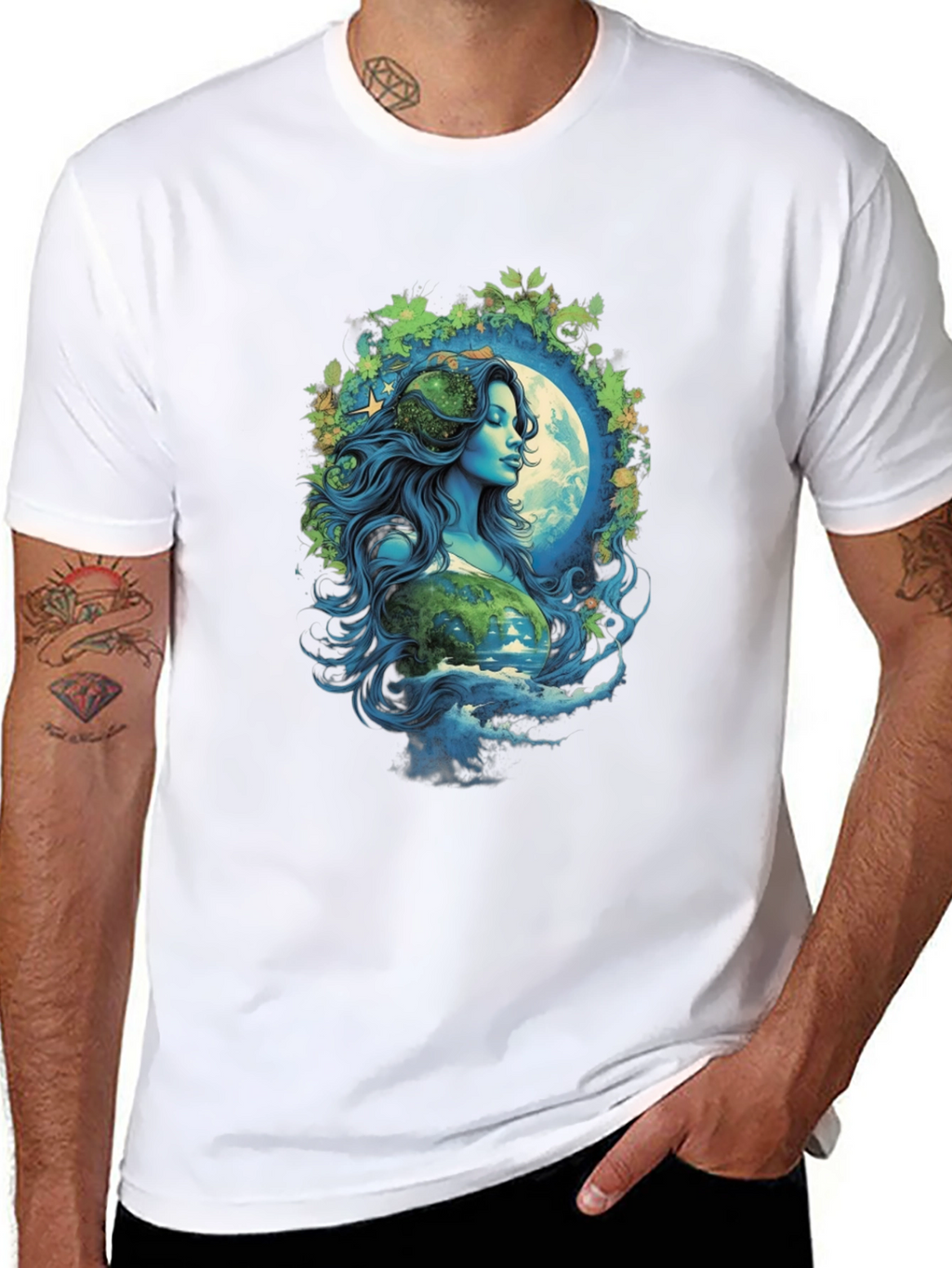 Earth Goddess Graphic T-Shirt