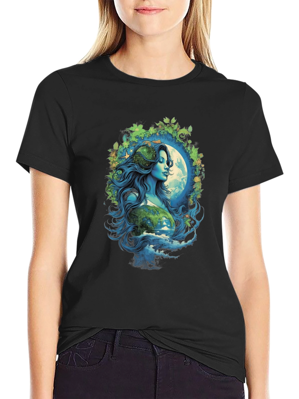 Earth Goddess Graphic T-Shirt