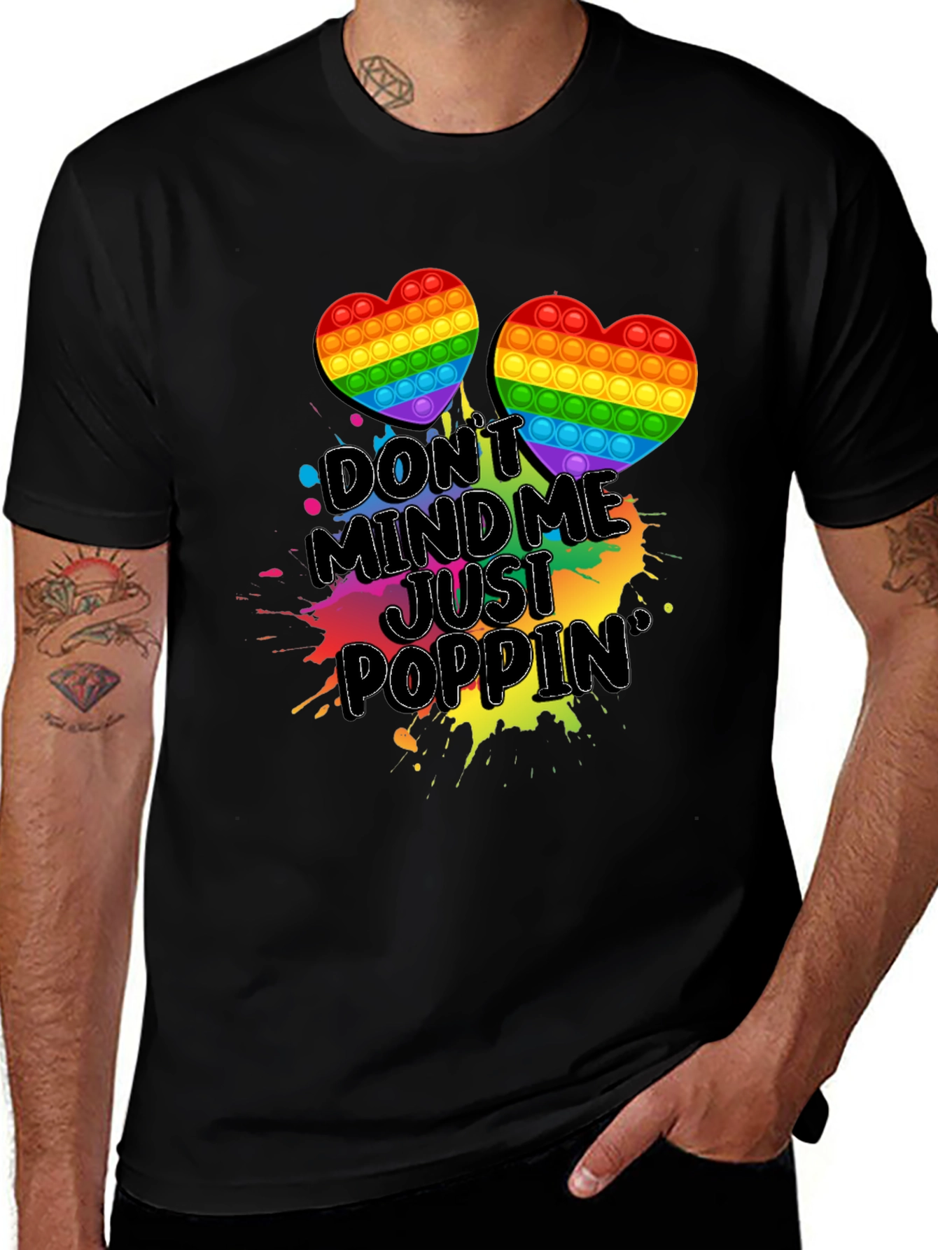 Dont Mind Me Just Poppin T-Shirt