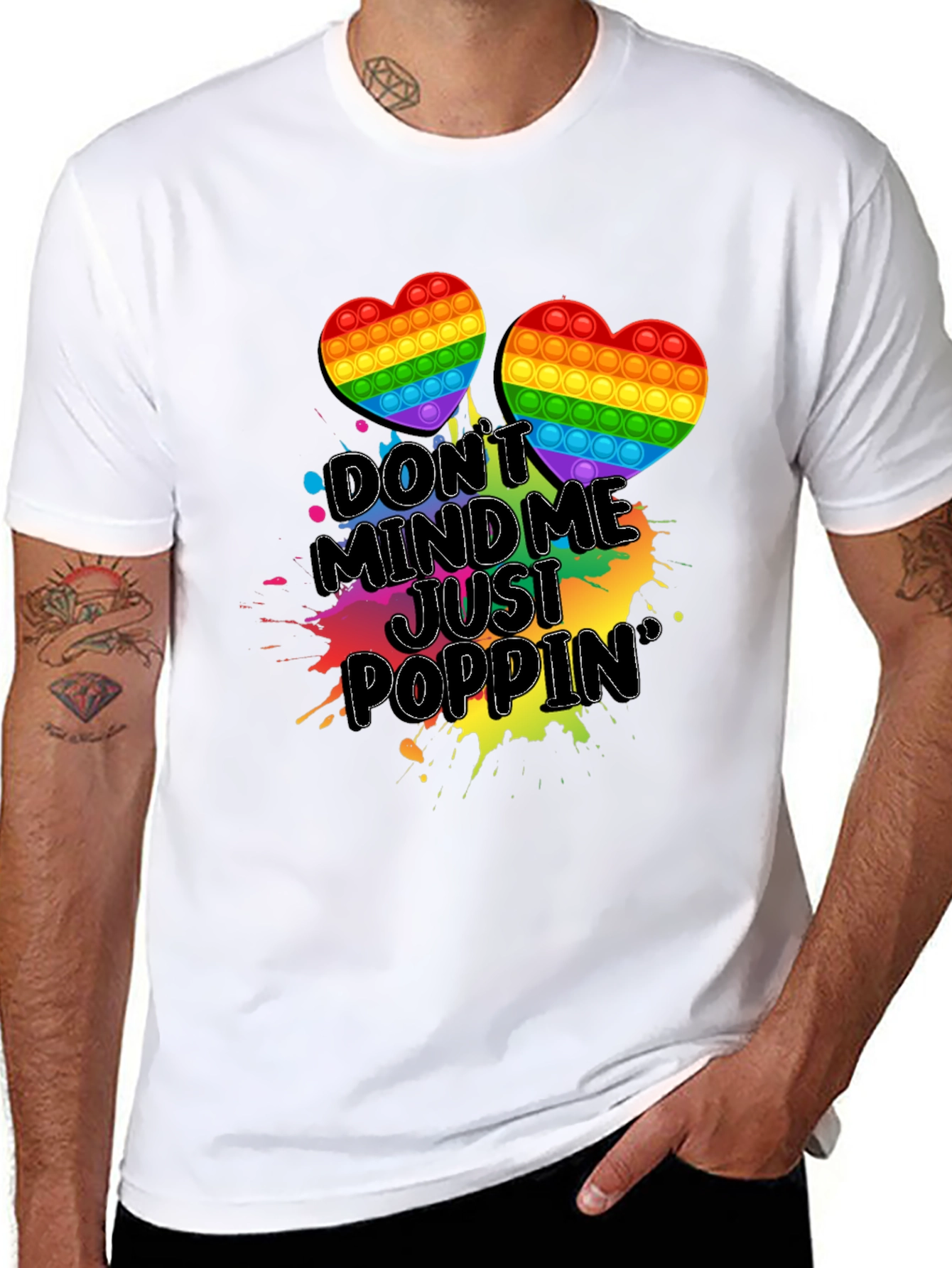 Dont Mind Me Just Poppin T-Shirt