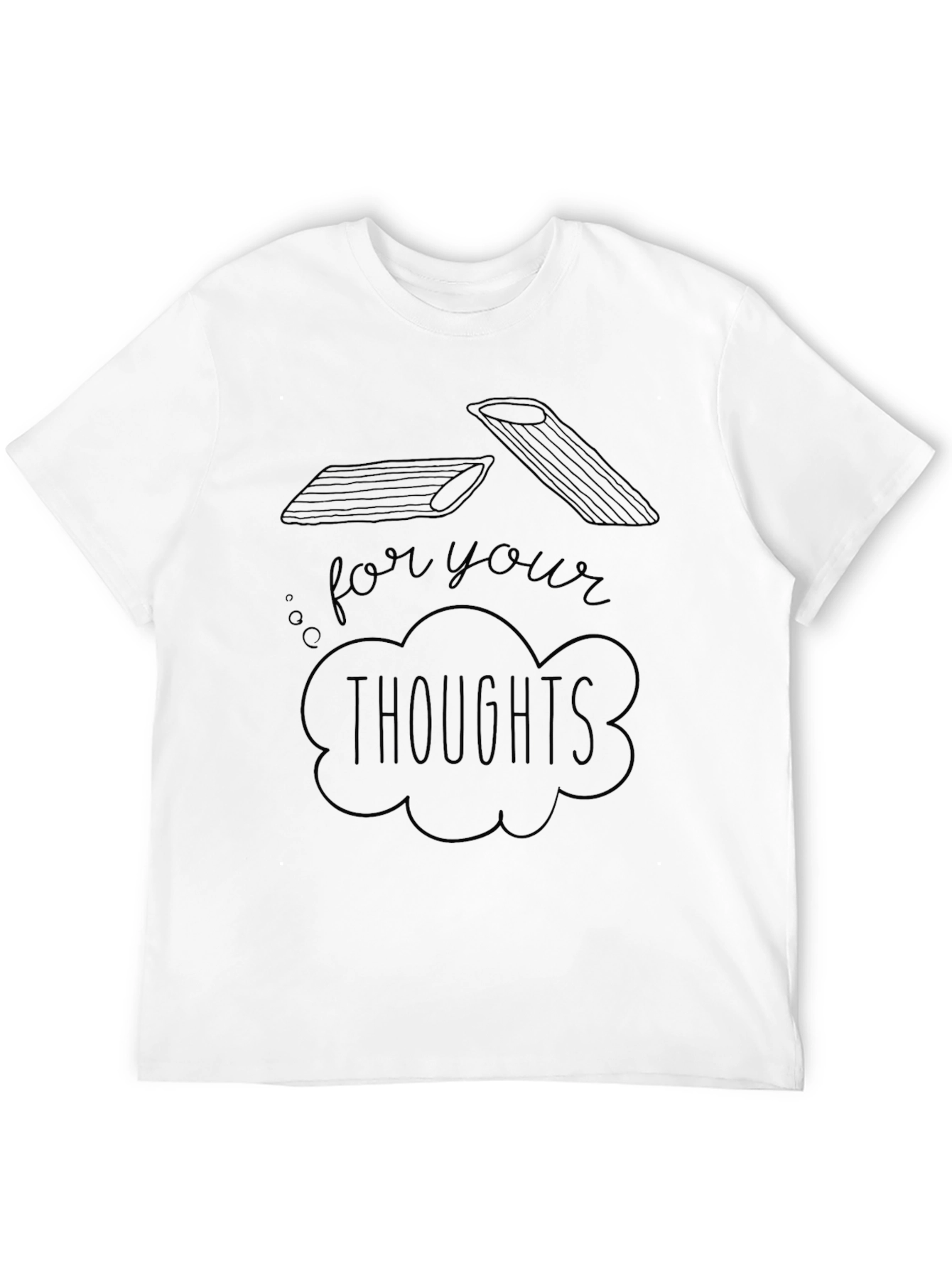 Pasta for Your Thoughts Graphic T-Shirt