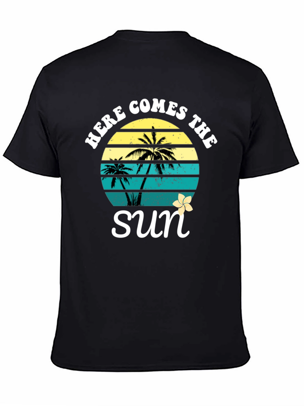 Here Comes The Sun Palm Tree T-Shirt