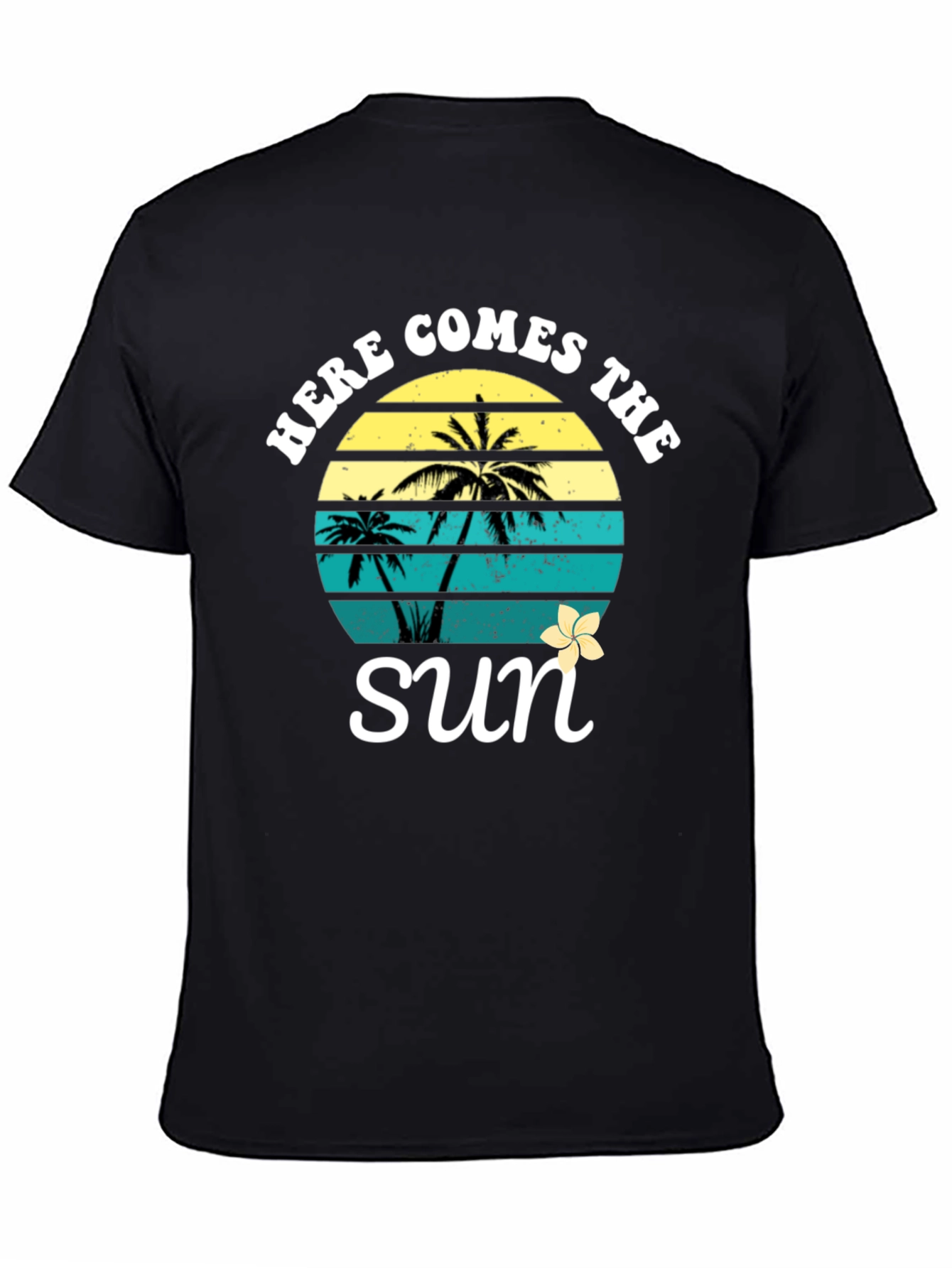 Here Comes The Sun Palm Tree T-Shirt