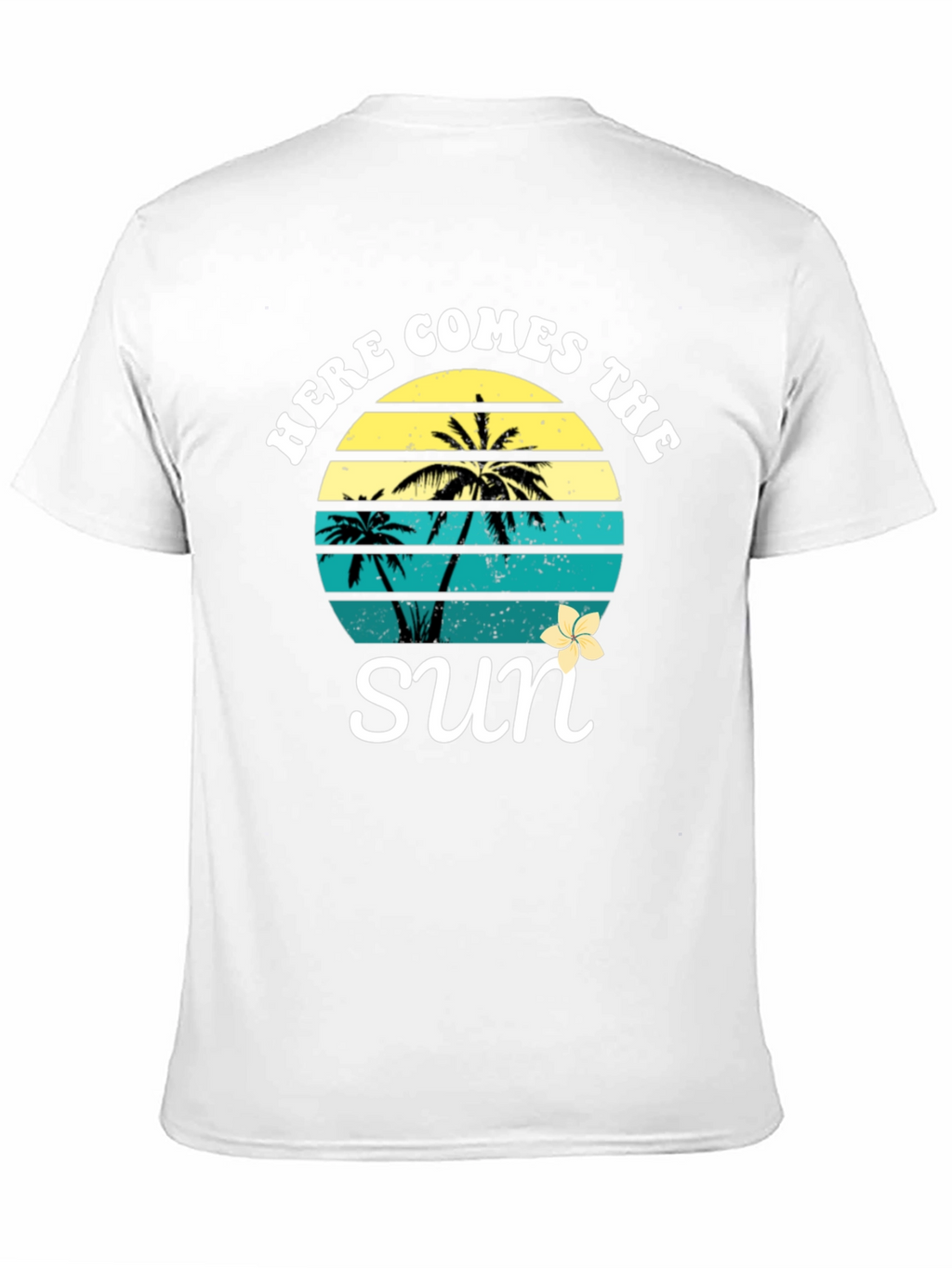 Here Comes The Sun Palm Tree T-Shirt
