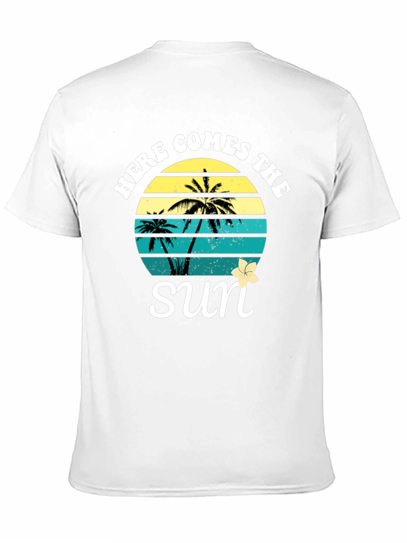Here Comes The Sun Palm Tree T-Shirt