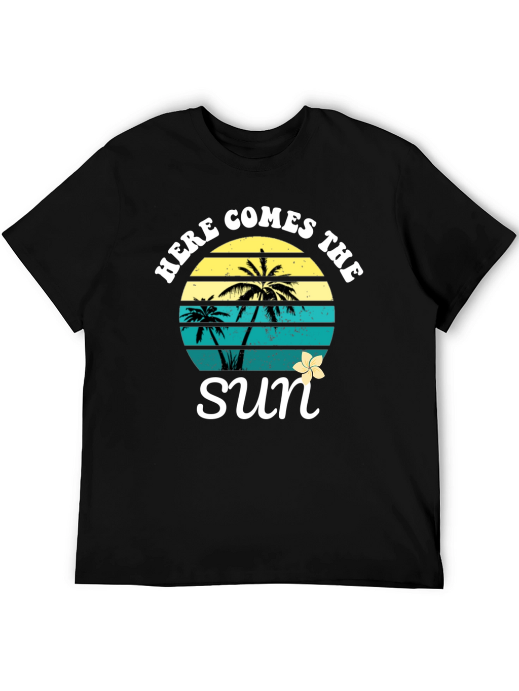 Here Comes The Sun Palm Tree T-Shirt