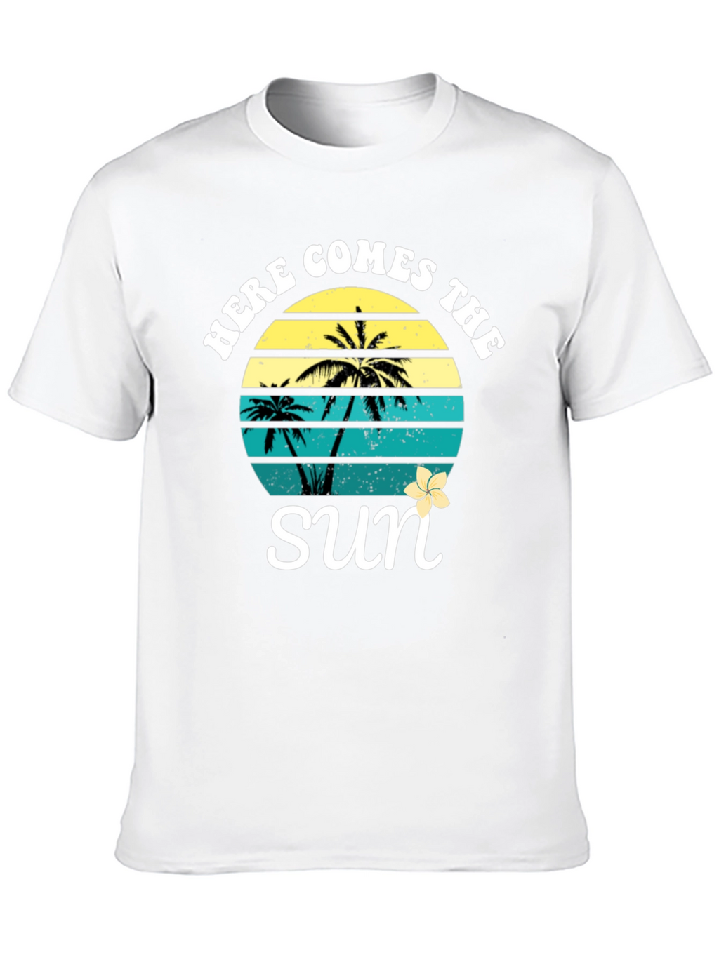 Here Comes The Sun Palm Tree T-Shirt