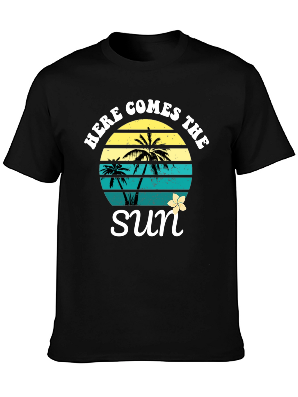 Here Comes The Sun Palm Tree T-Shirt