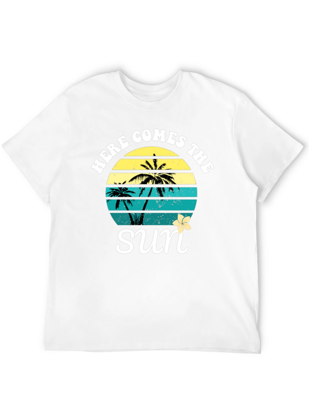 Here Comes The Sun Palm Tree T-Shirt