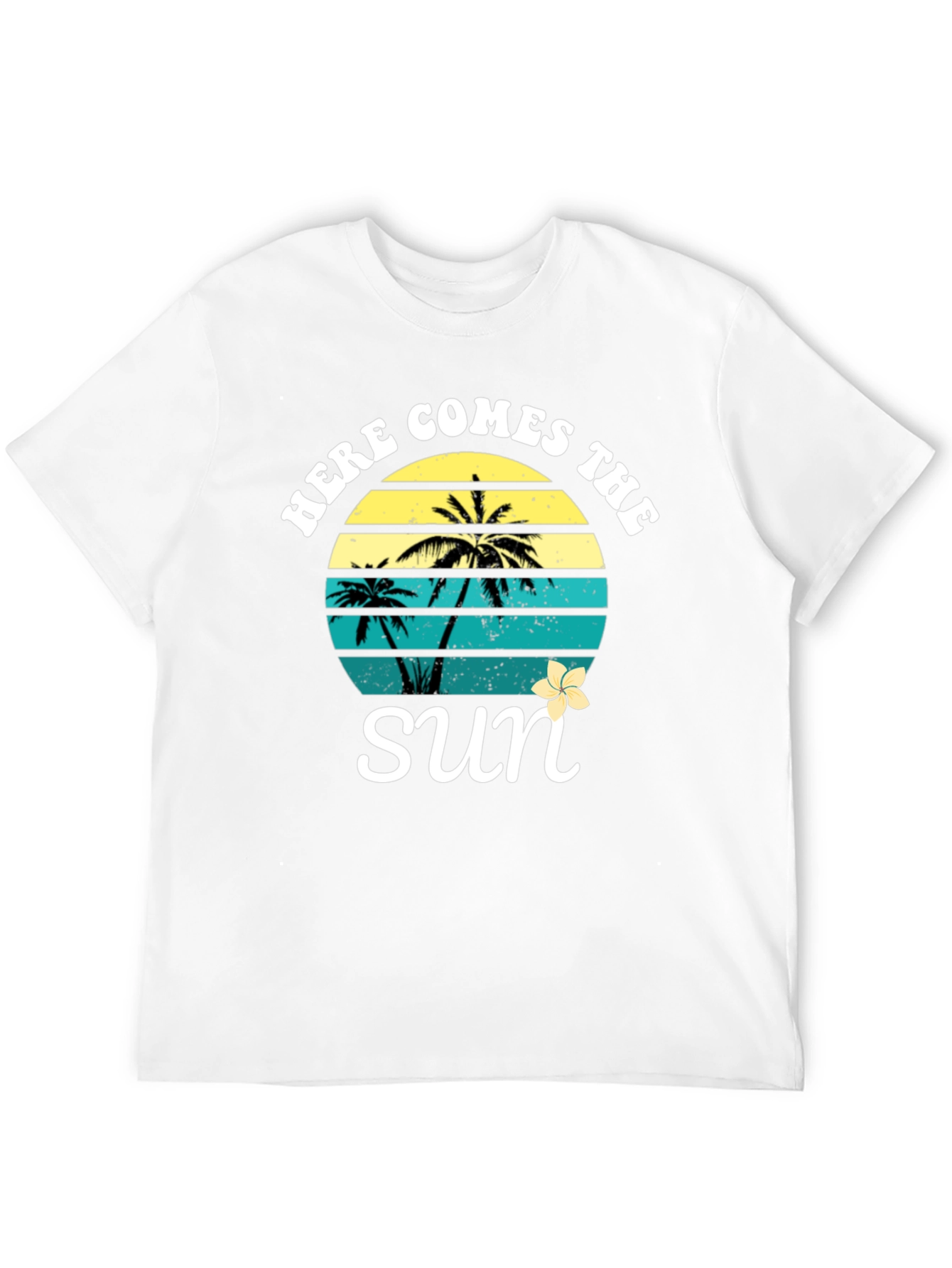 Here Comes The Sun Palm Tree T-Shirt