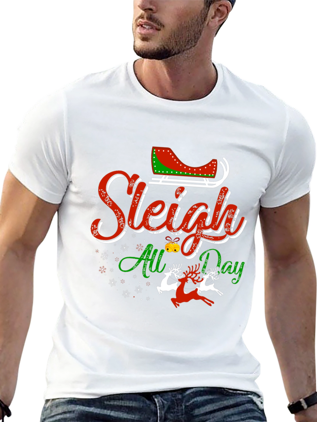 Sleigh All Day Graphic Tee