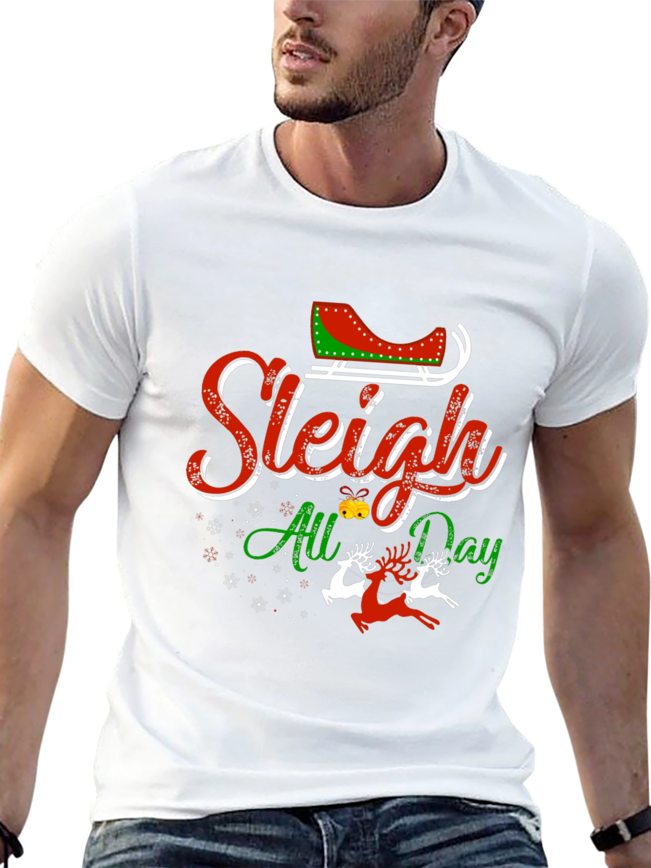 Sleigh All Day Graphic Tee