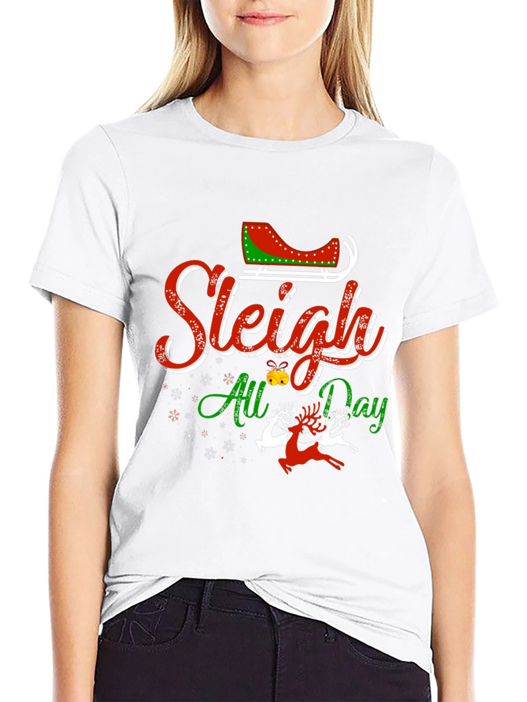 Sleigh All Day Graphic Tee