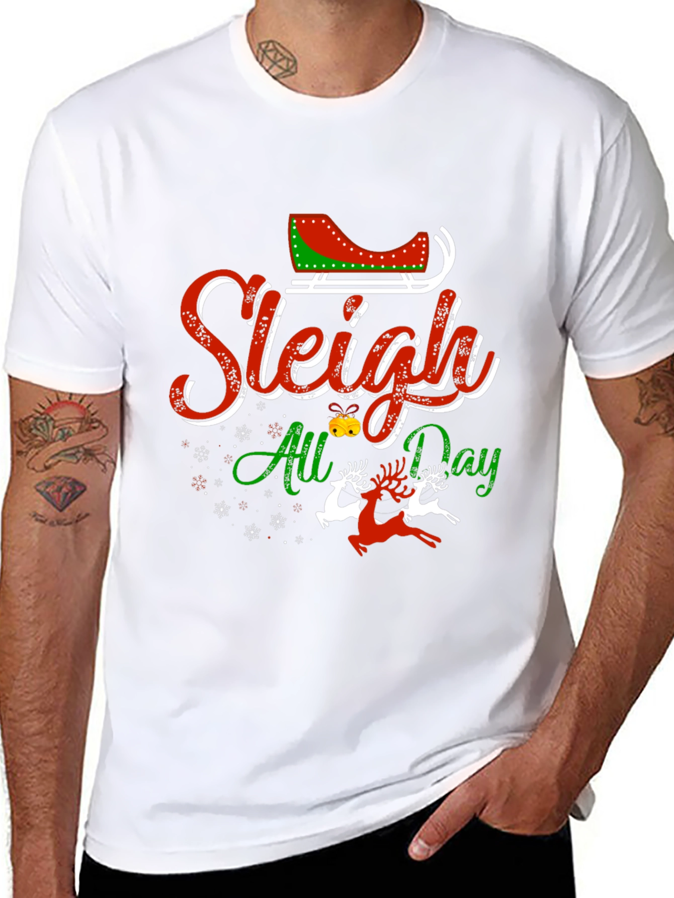 Sleigh All Day Graphic Tee