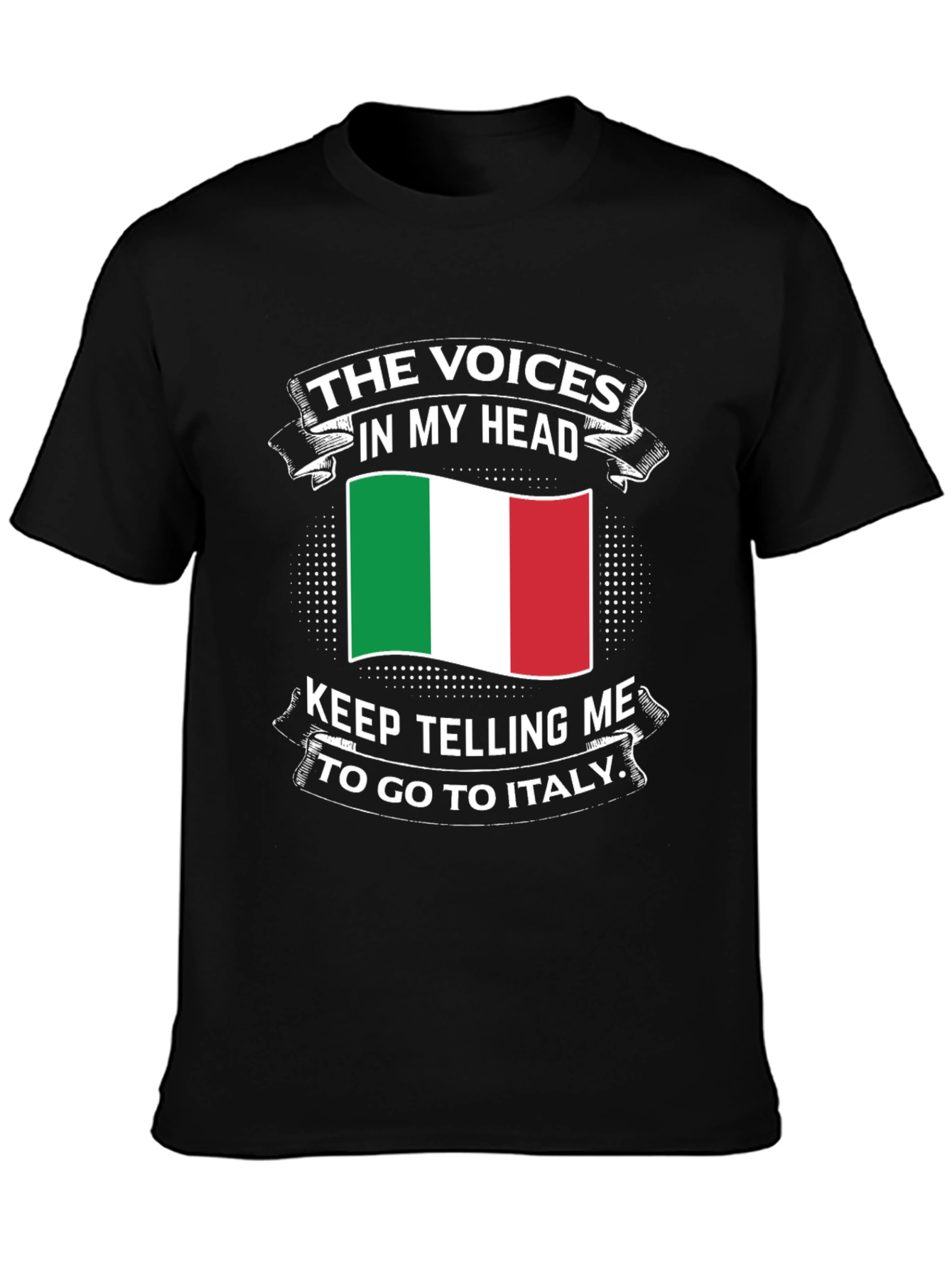 Funny Italy Flag T-Shirt