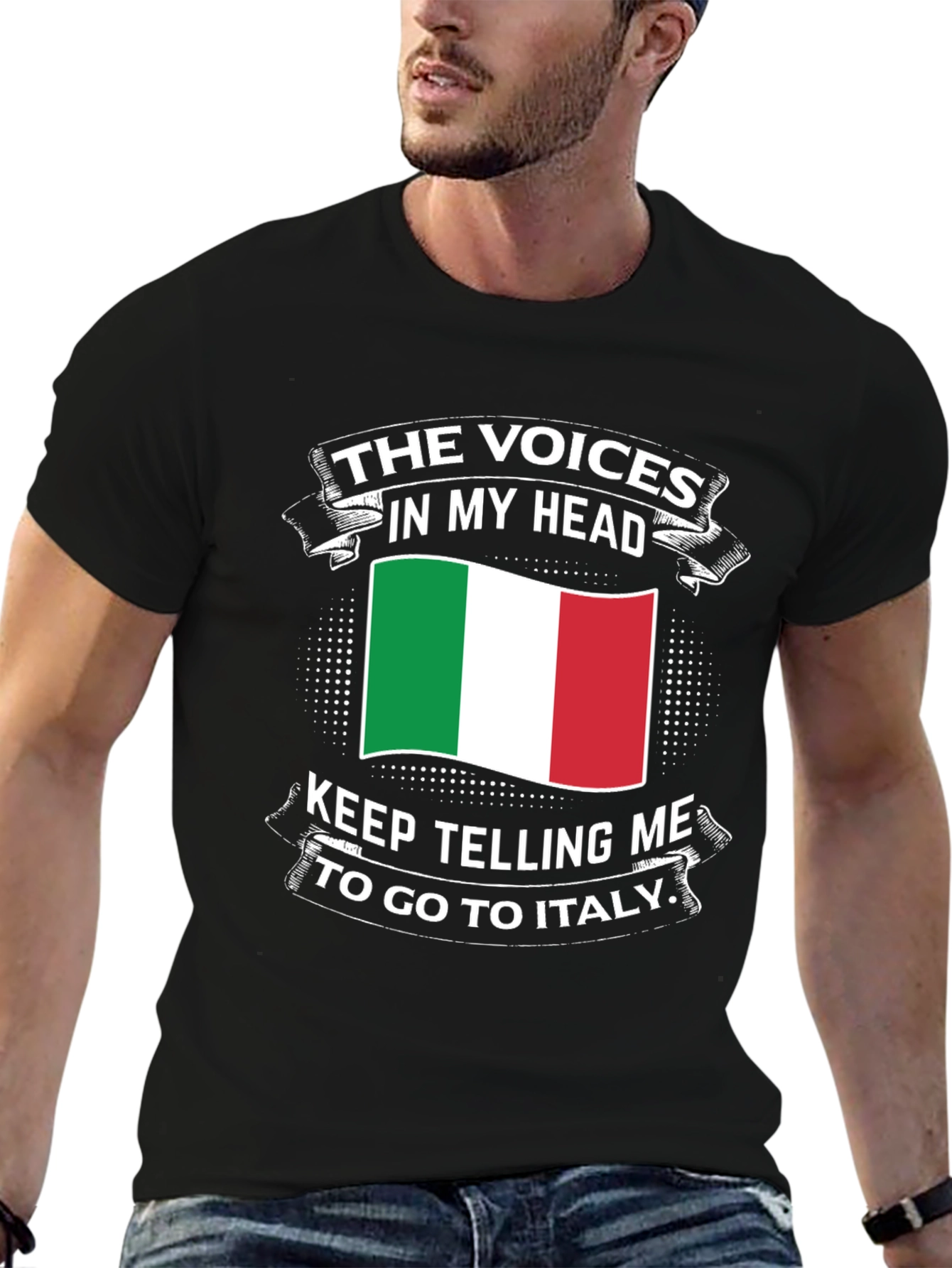 Funny Italy Flag T-Shirt