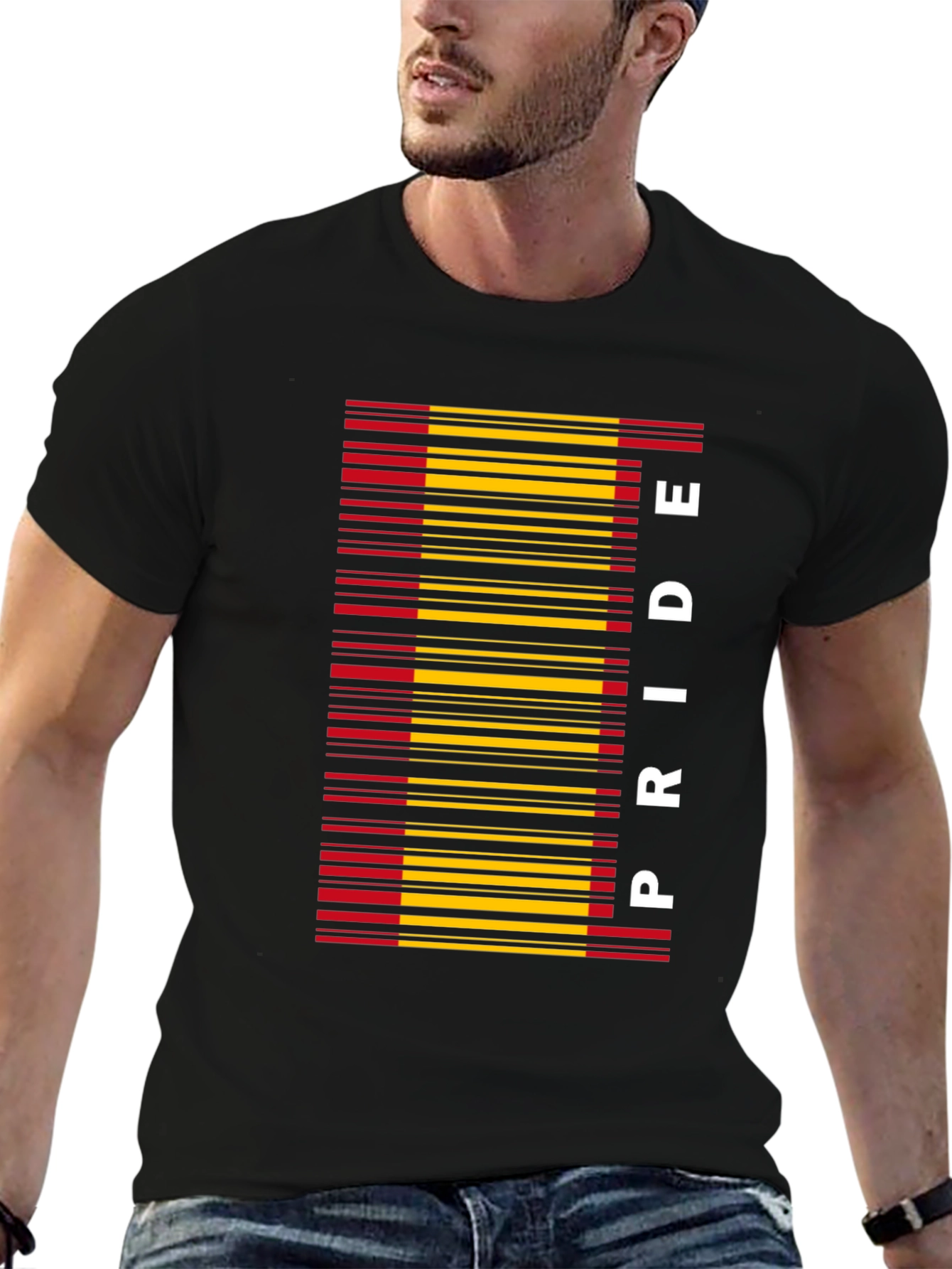 Pride Barcode T-Shirt - Bold Graphic Tee