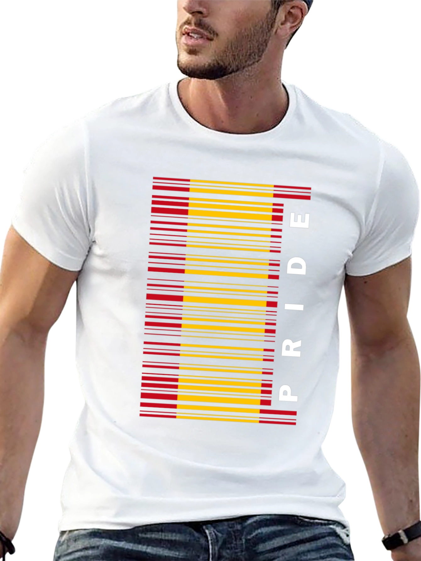 Pride Barcode T-Shirt - Bold Graphic Tee
