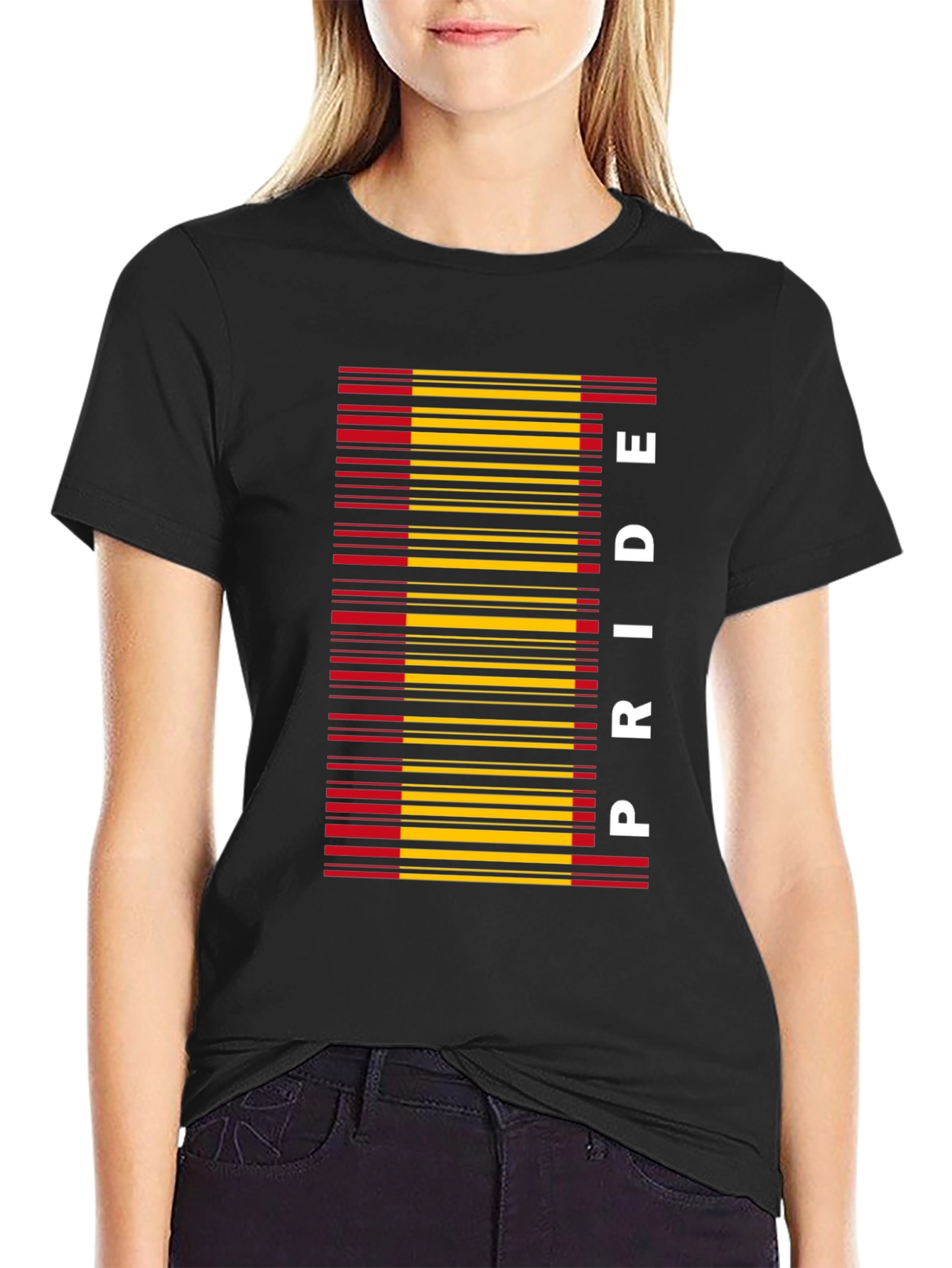 Pride Barcode T-Shirt - Bold Graphic Tee
