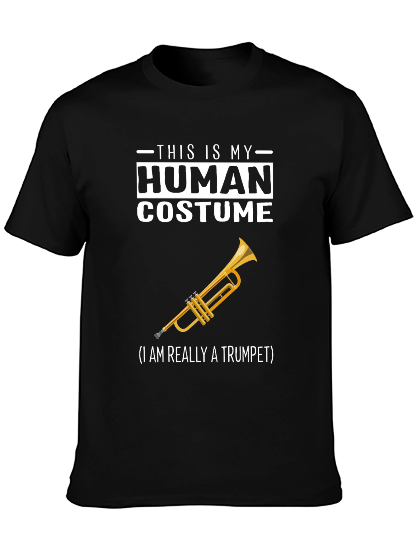 Human Costume Trumpet Player T-Shirt