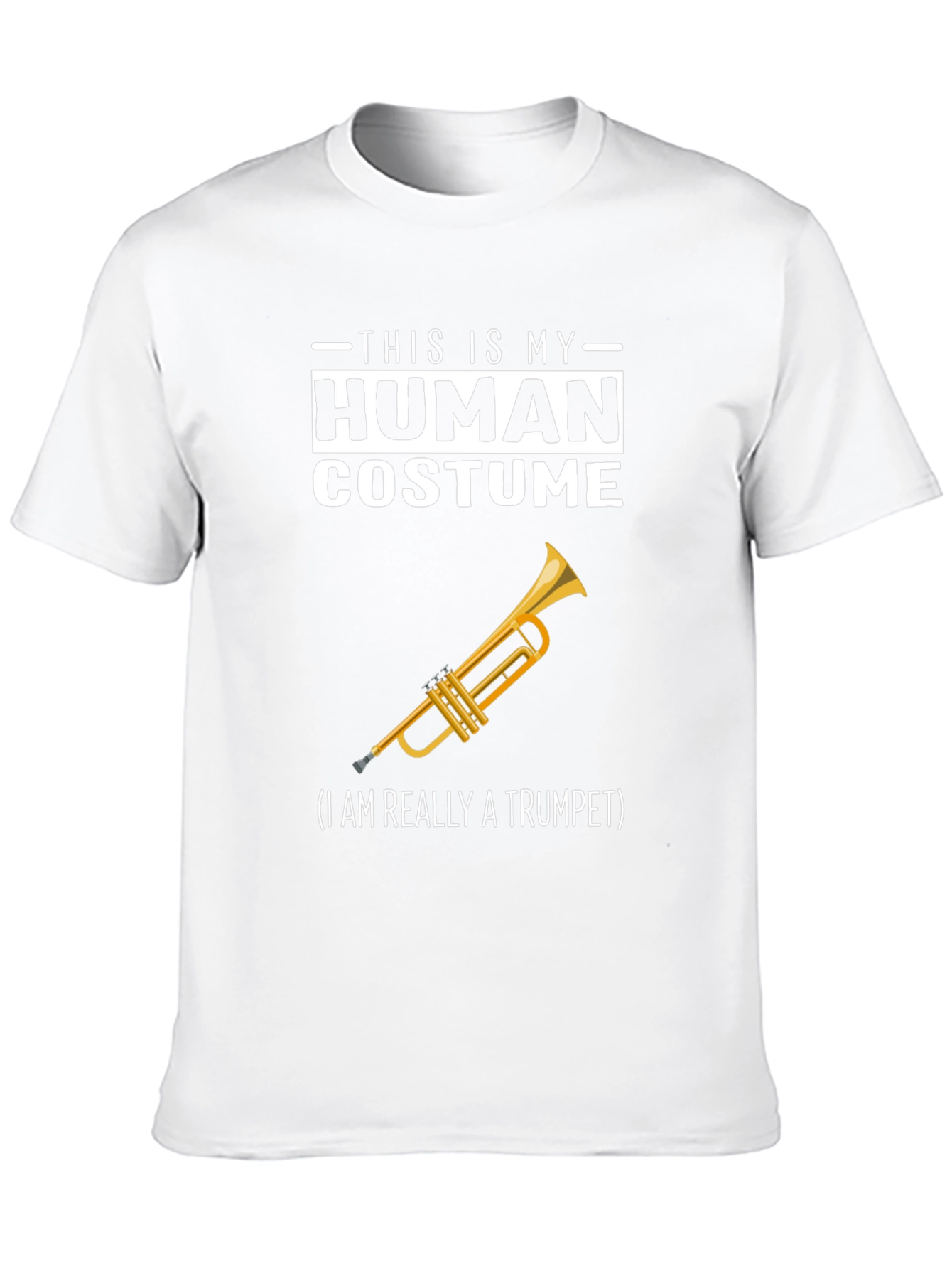 Human Costume Trumpet Player T-Shirt