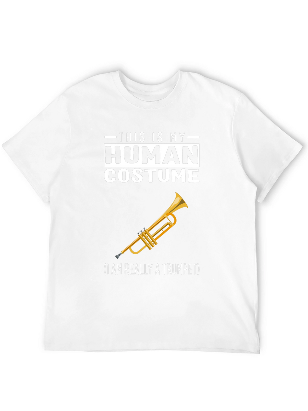Human Costume Trumpet Player T-Shirt