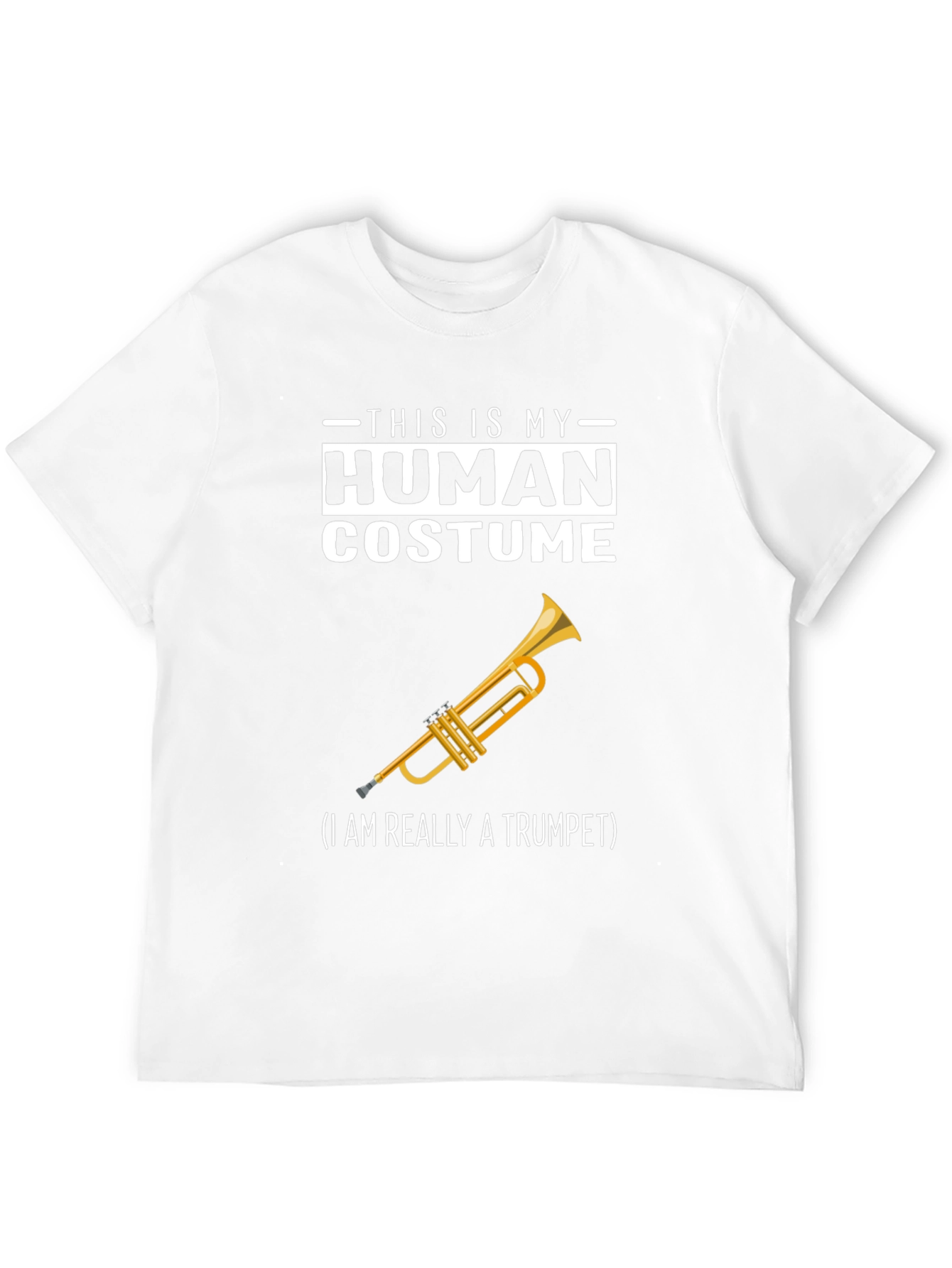 Human Costume Trumpet Player T-Shirt