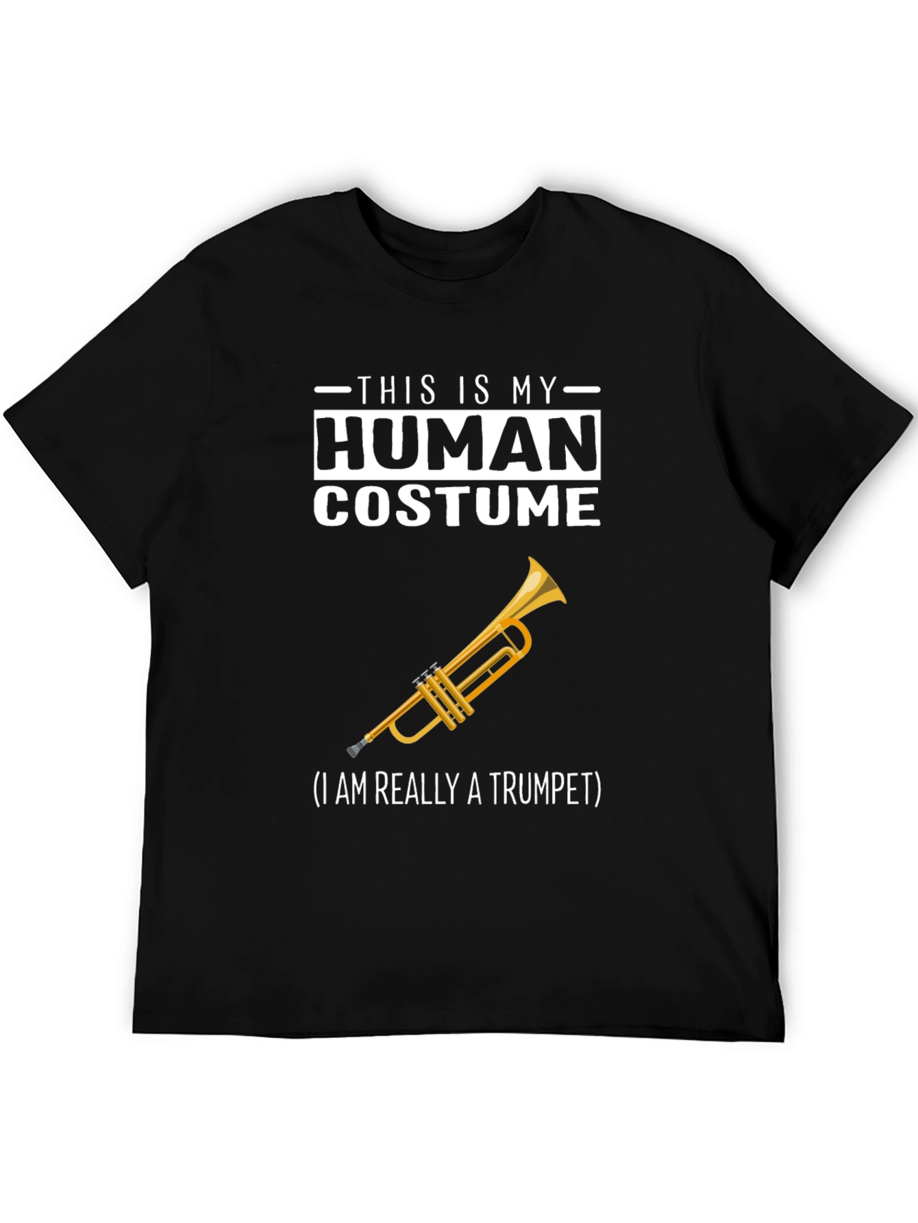 Human Costume Trumpet Player T-Shirt