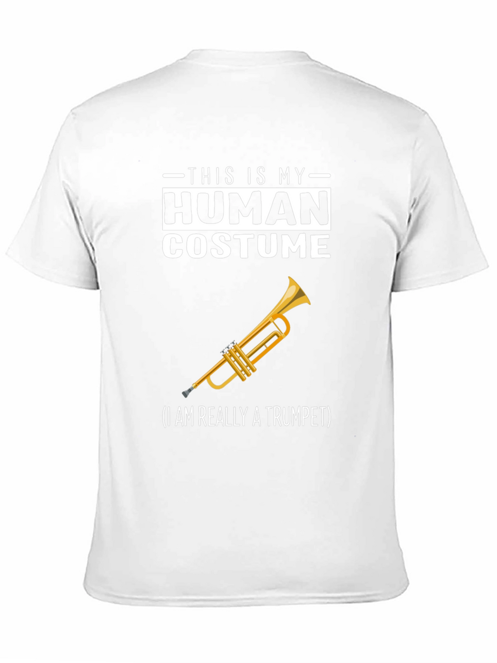 Human Costume Trumpet Player T-Shirt