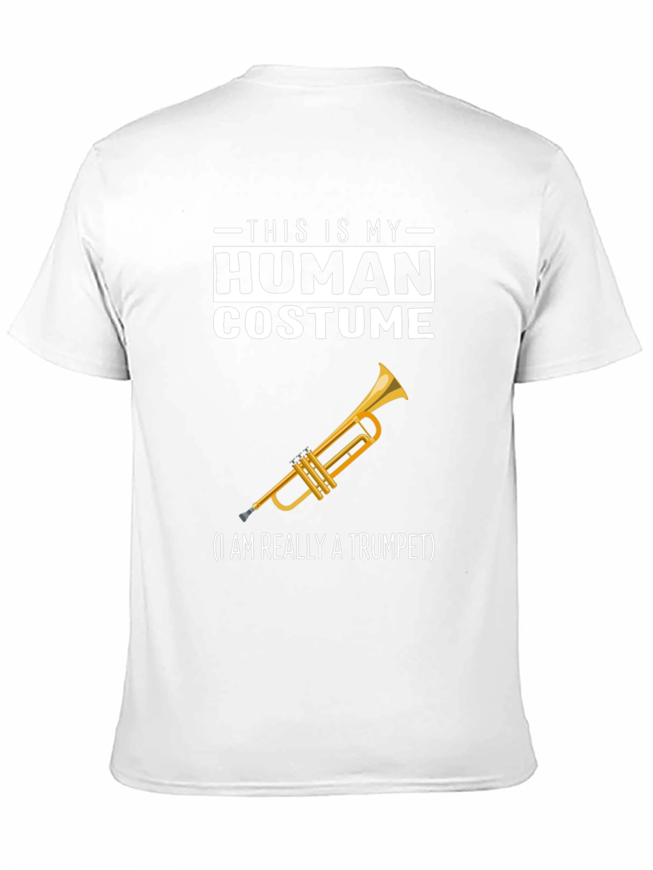 Human Costume Trumpet Player T-Shirt