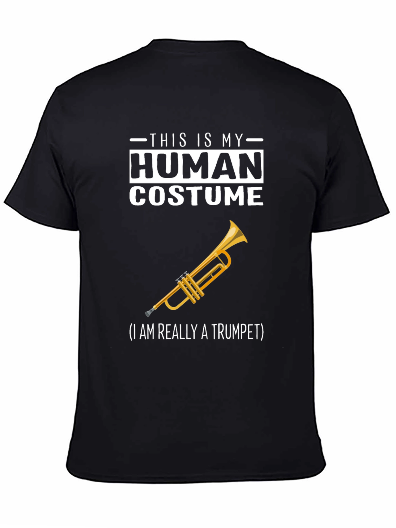 Human Costume Trumpet Player T-Shirt