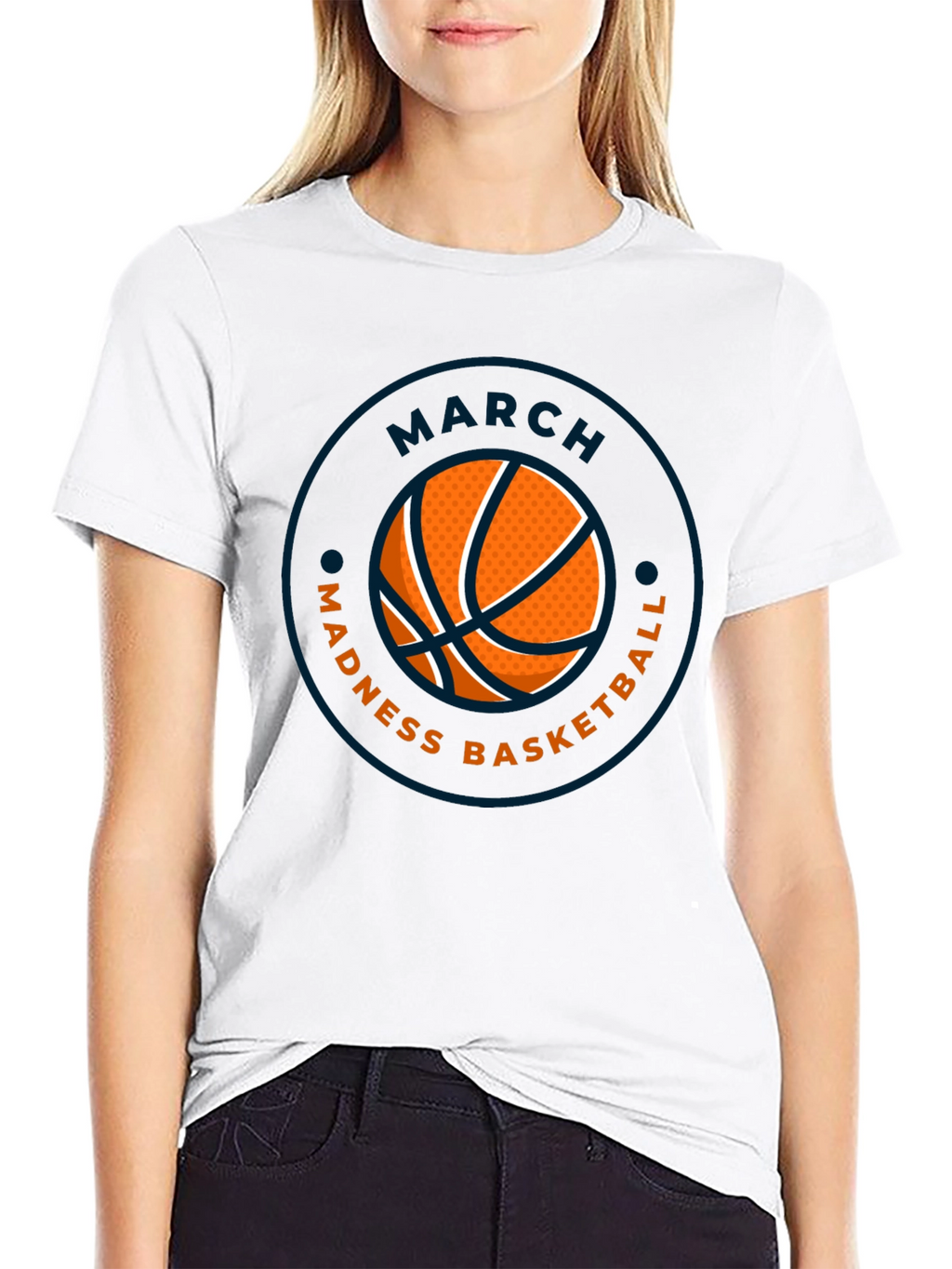 March Madness Basketball Graphic Tee